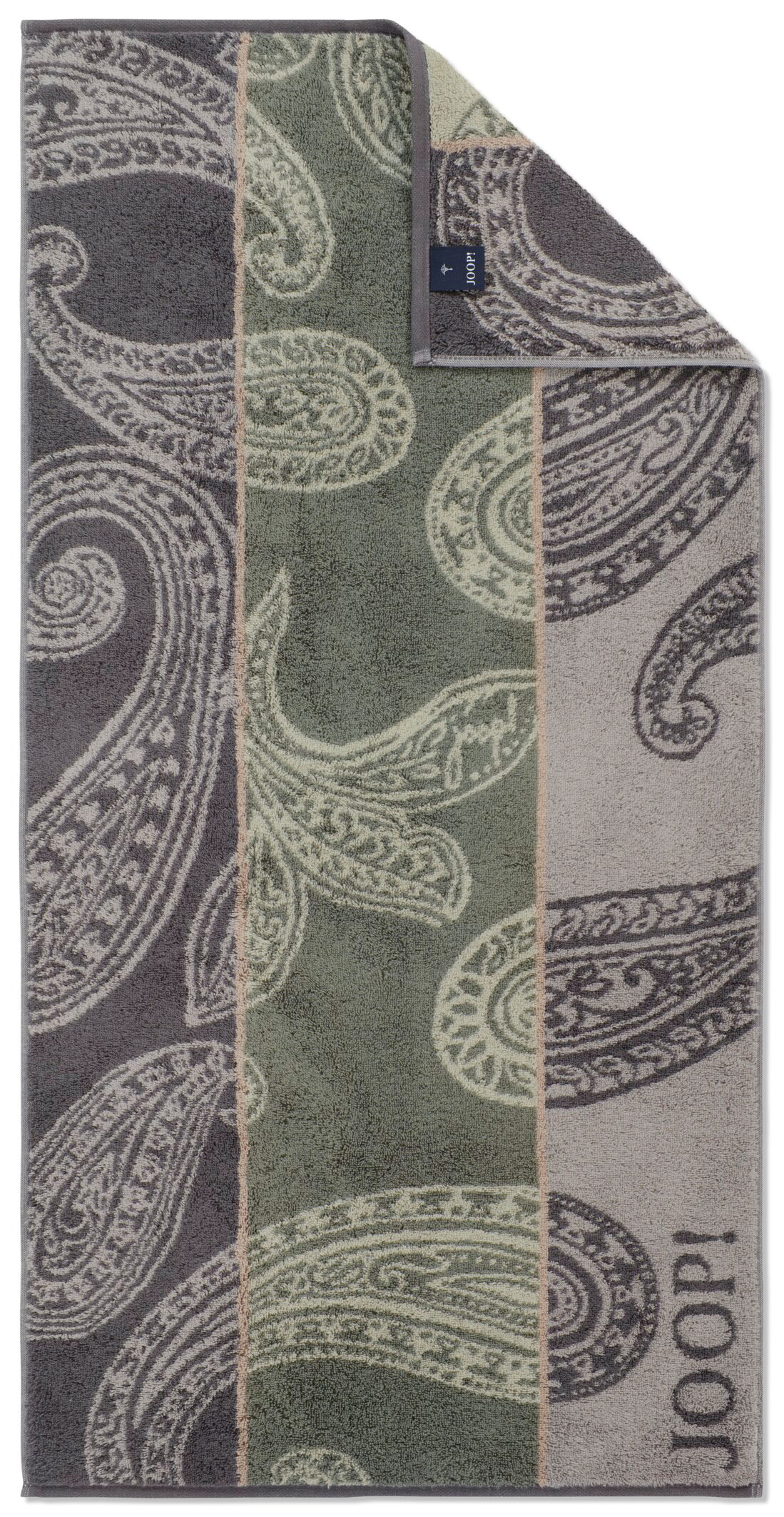 JOOP! Handtuch Contour Paisley 1714 | 47 oliv JOOP! Handtuch Contour Paisley 1714 | 47 oliv