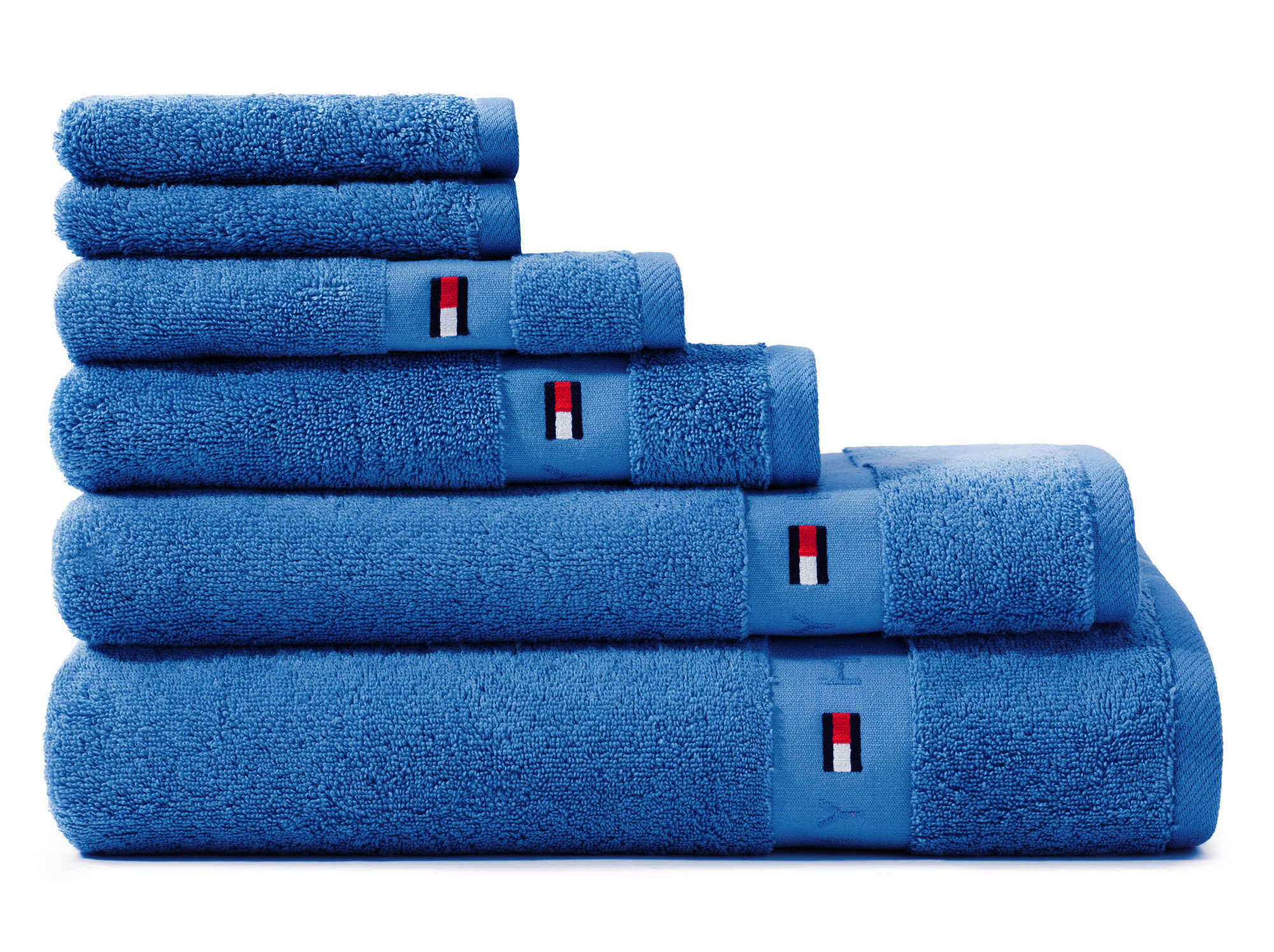 Tommy Hilfiger Handtuch The Plain | electric