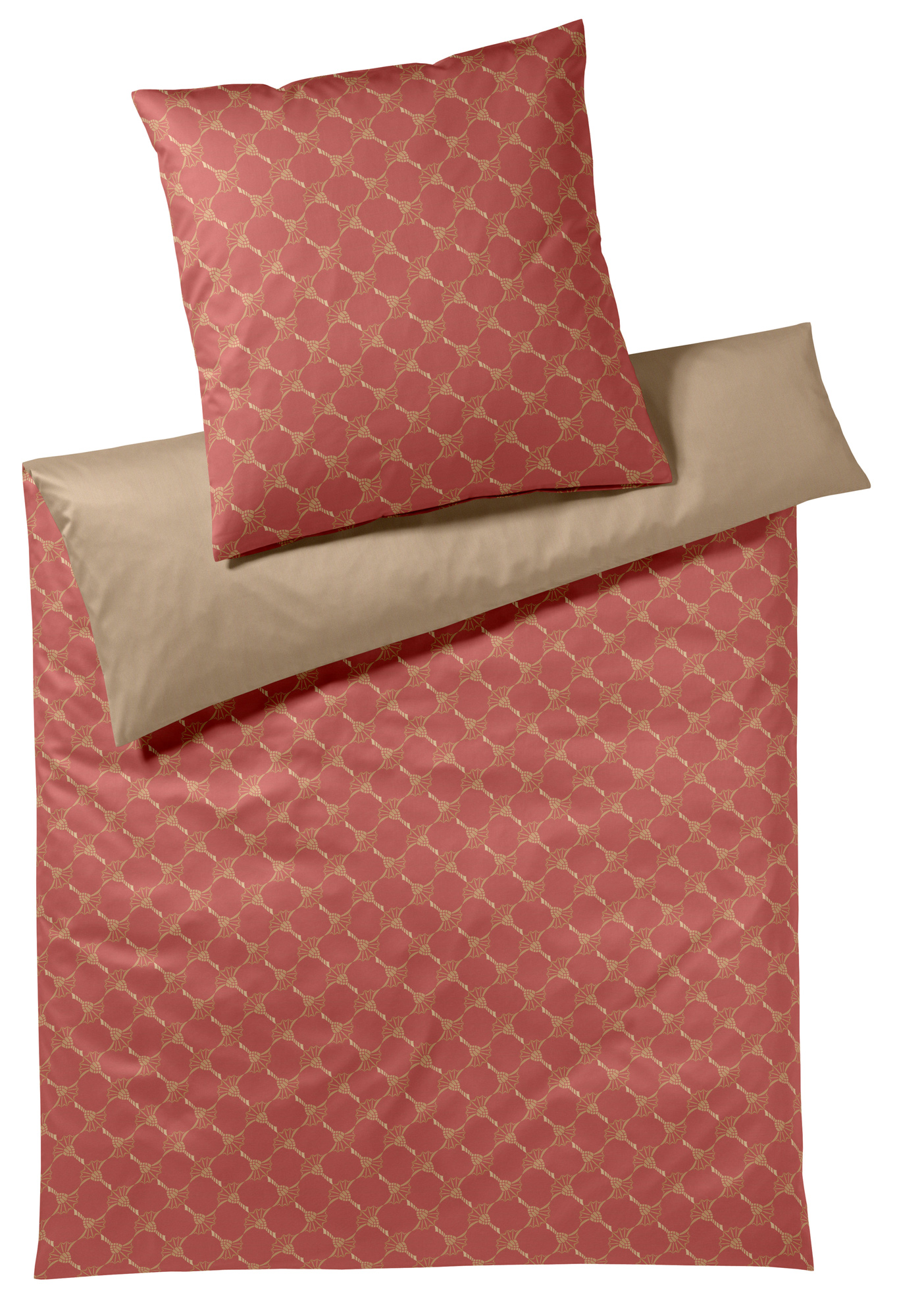 JOOP! Satin Bettwäsche Cornflower Double 4083 | 8 Gold Siena