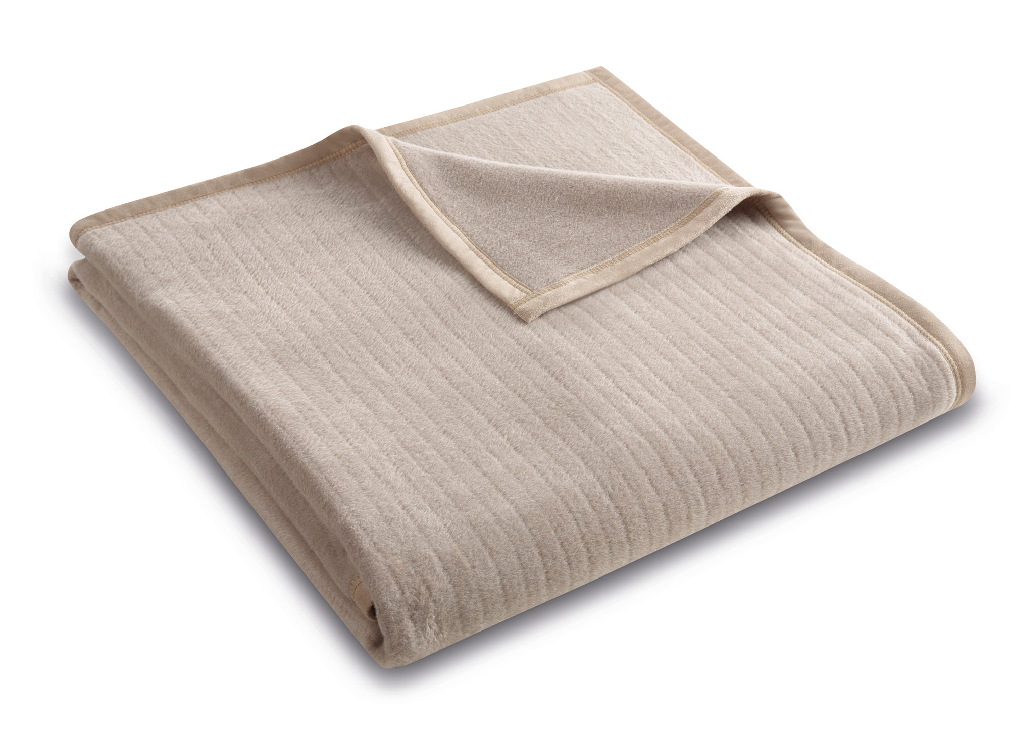 Biederlack Wohndecke Feel Taupe