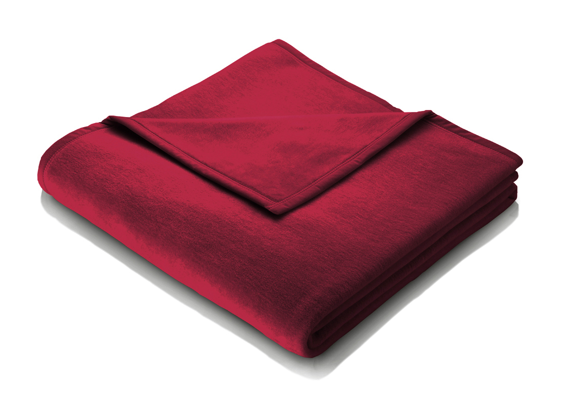 Biederlack Wohndecke Star | rosso Biederlack Wohndecke Star | rosso