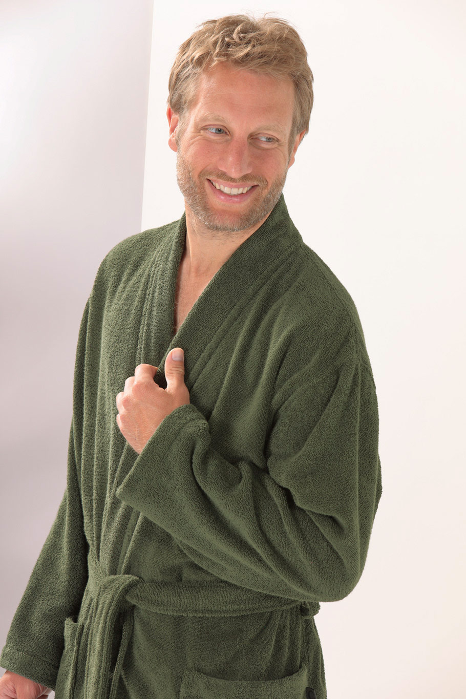 Cawö Herren Kimono-Bademantel  828 | 47 field