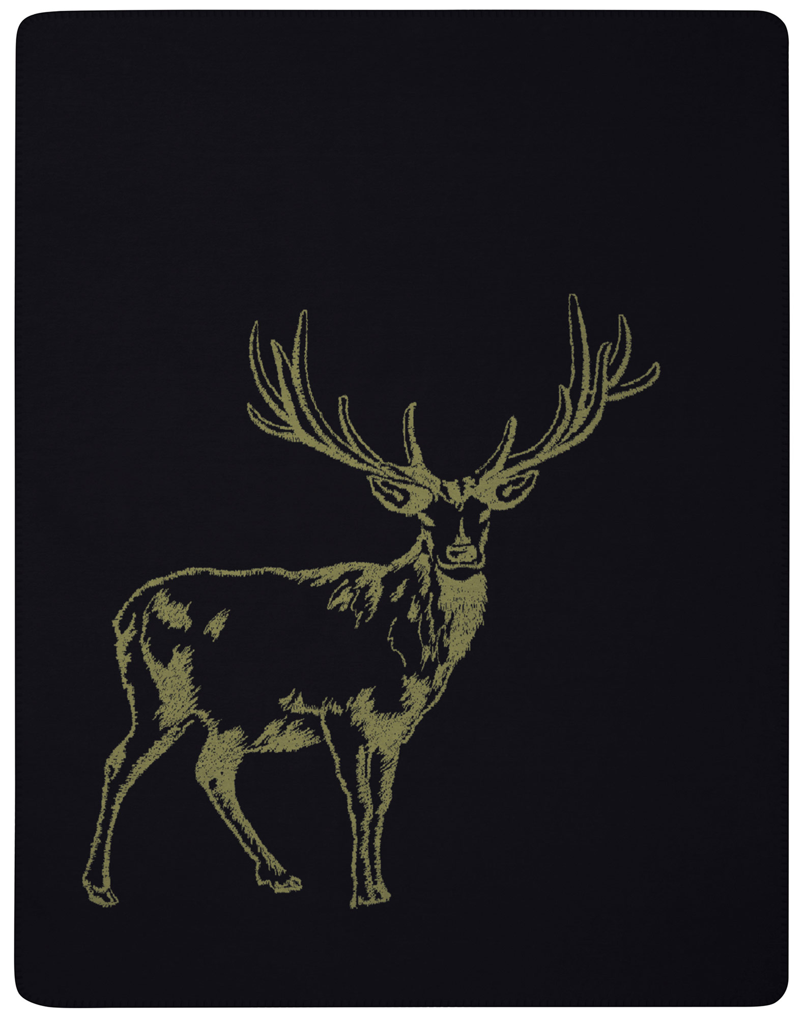 Biederlack Plaid / Decke Deer Green