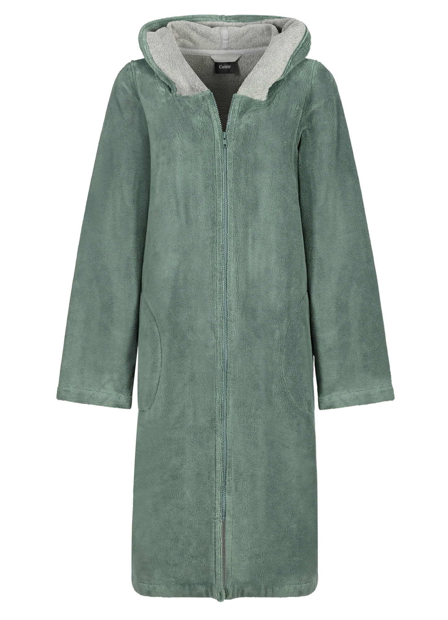 Cawö Damen Kapuze-Bademantel  841 | 47 fjord