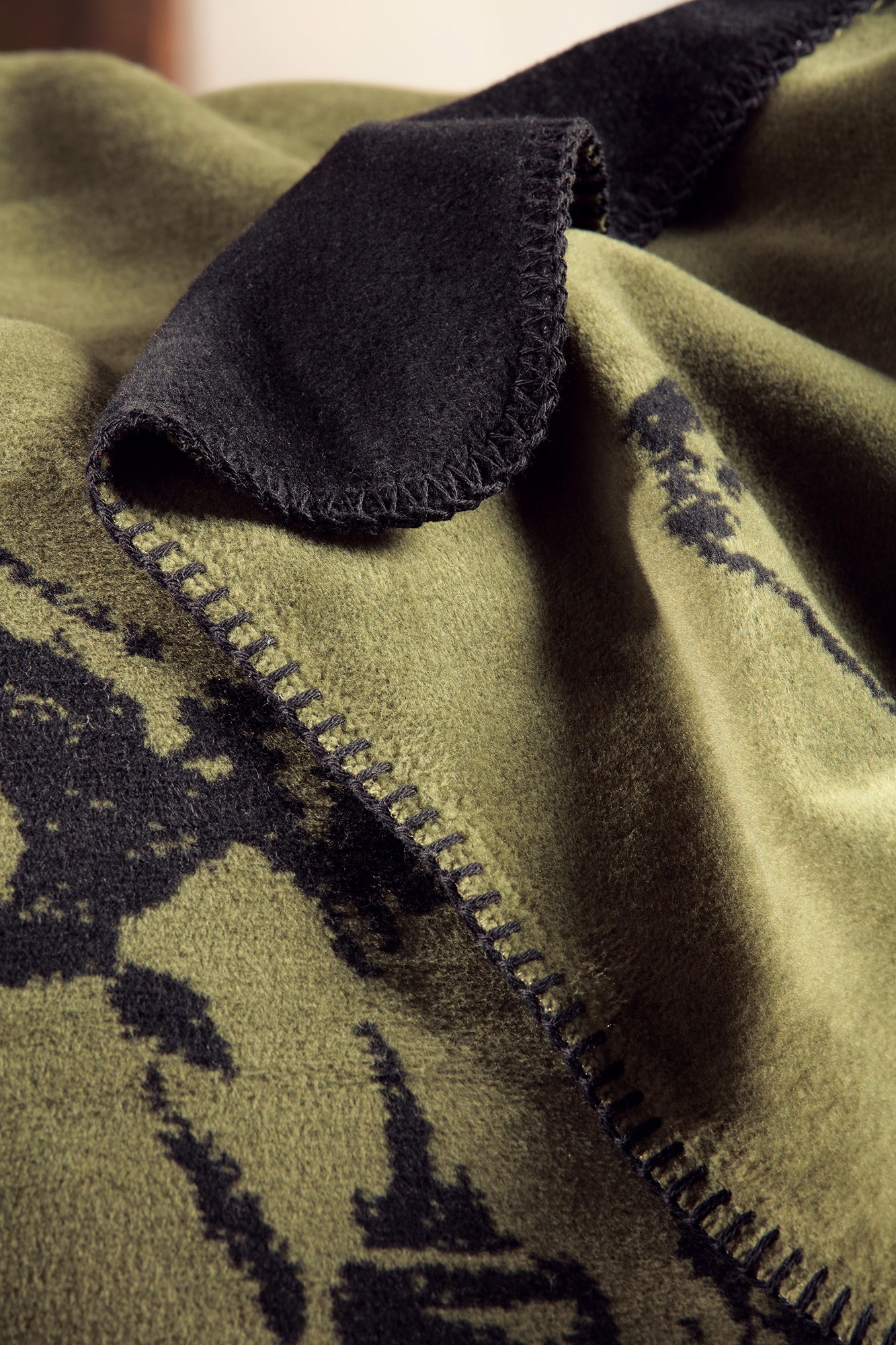 Biederlack Plaid / Decke Deer Green