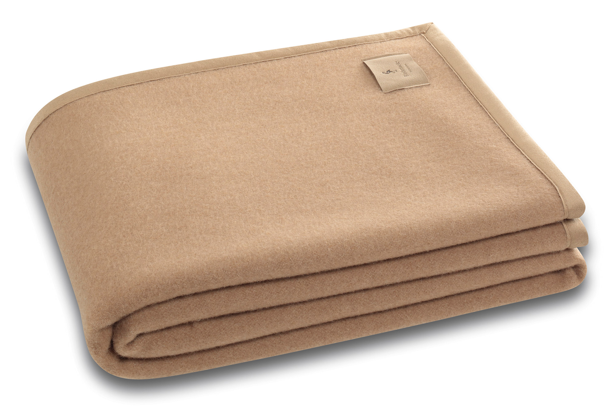 Biederlack Plaid / Wohndecke Kamelhaardecke | cammello