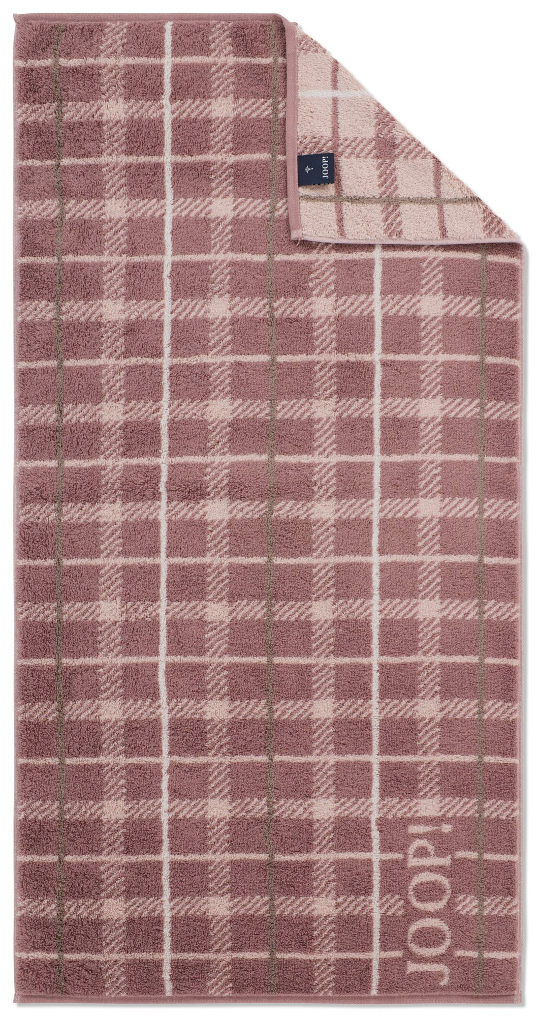 JOOP! Handtuch Contour Checked 1715 | 23 mauve
