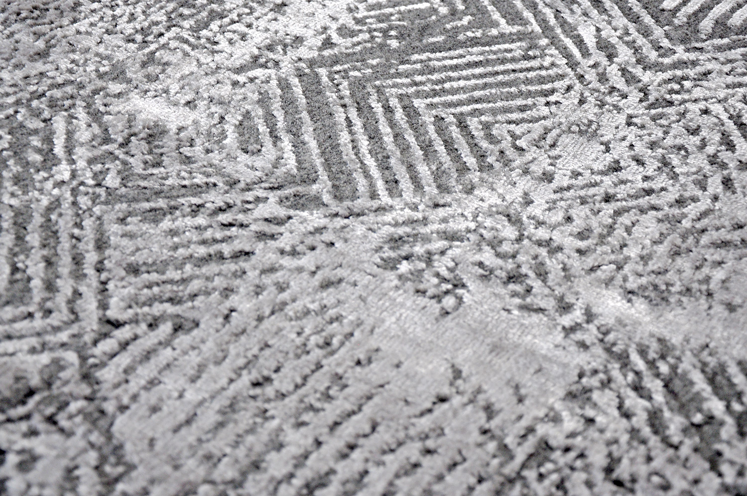 Thomas Handloomteppich Fine | Grey/Silver