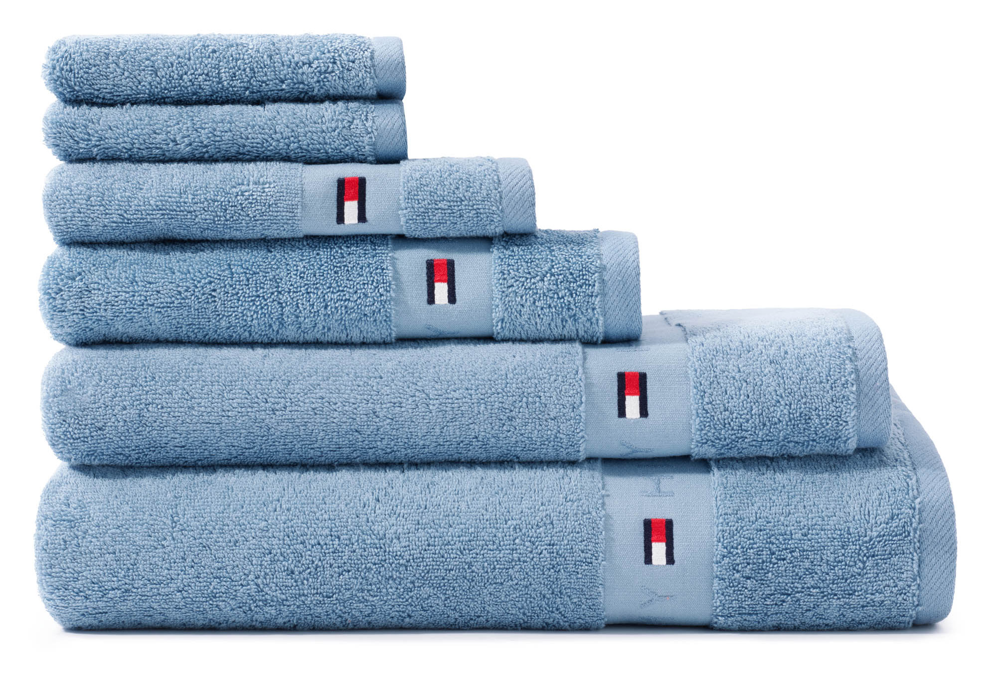 Tommy Hilfiger Gästetuch | ice blue