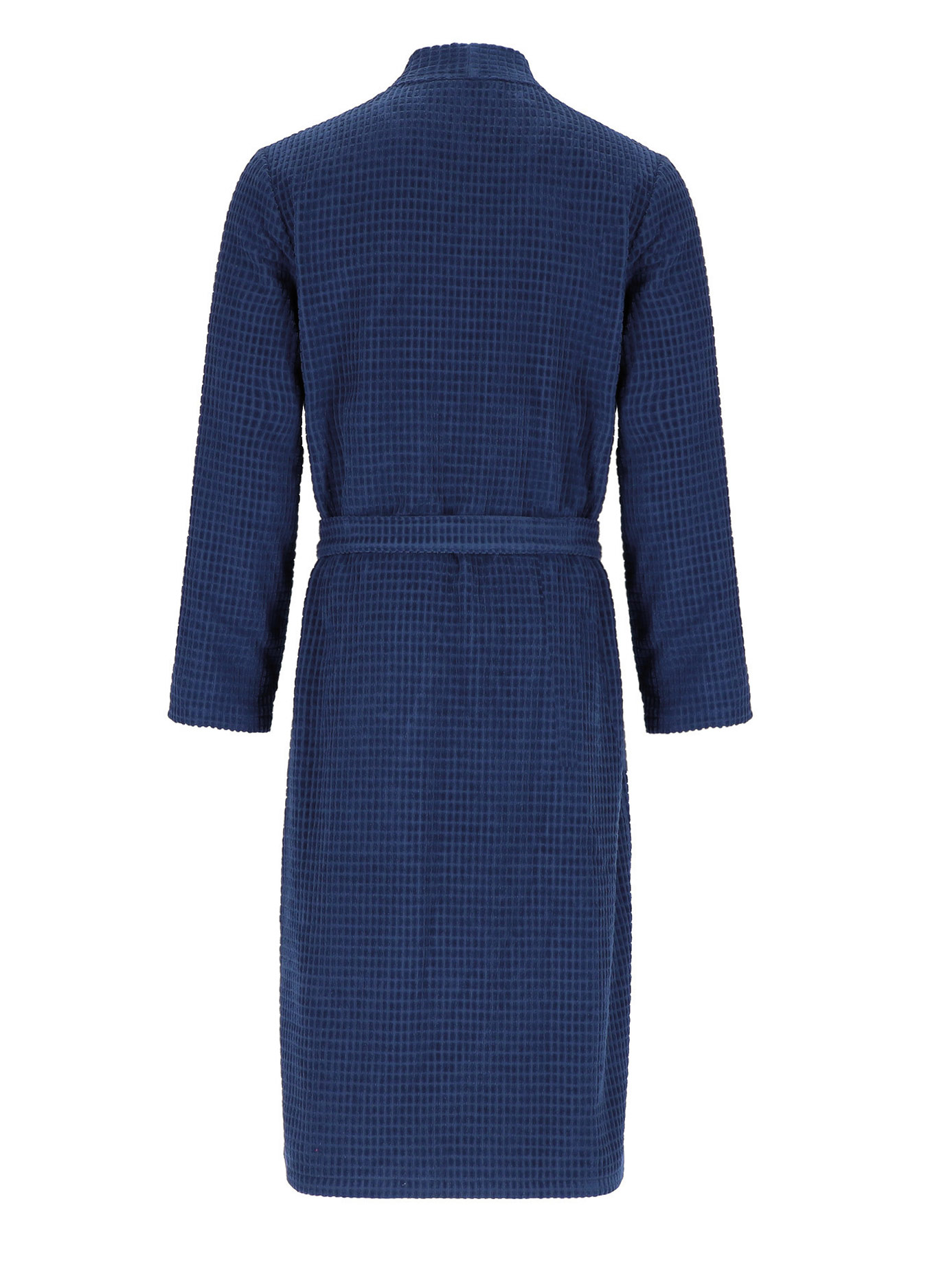 Cawö Herren Kimono-Bademantel  6845 | 166 saphir