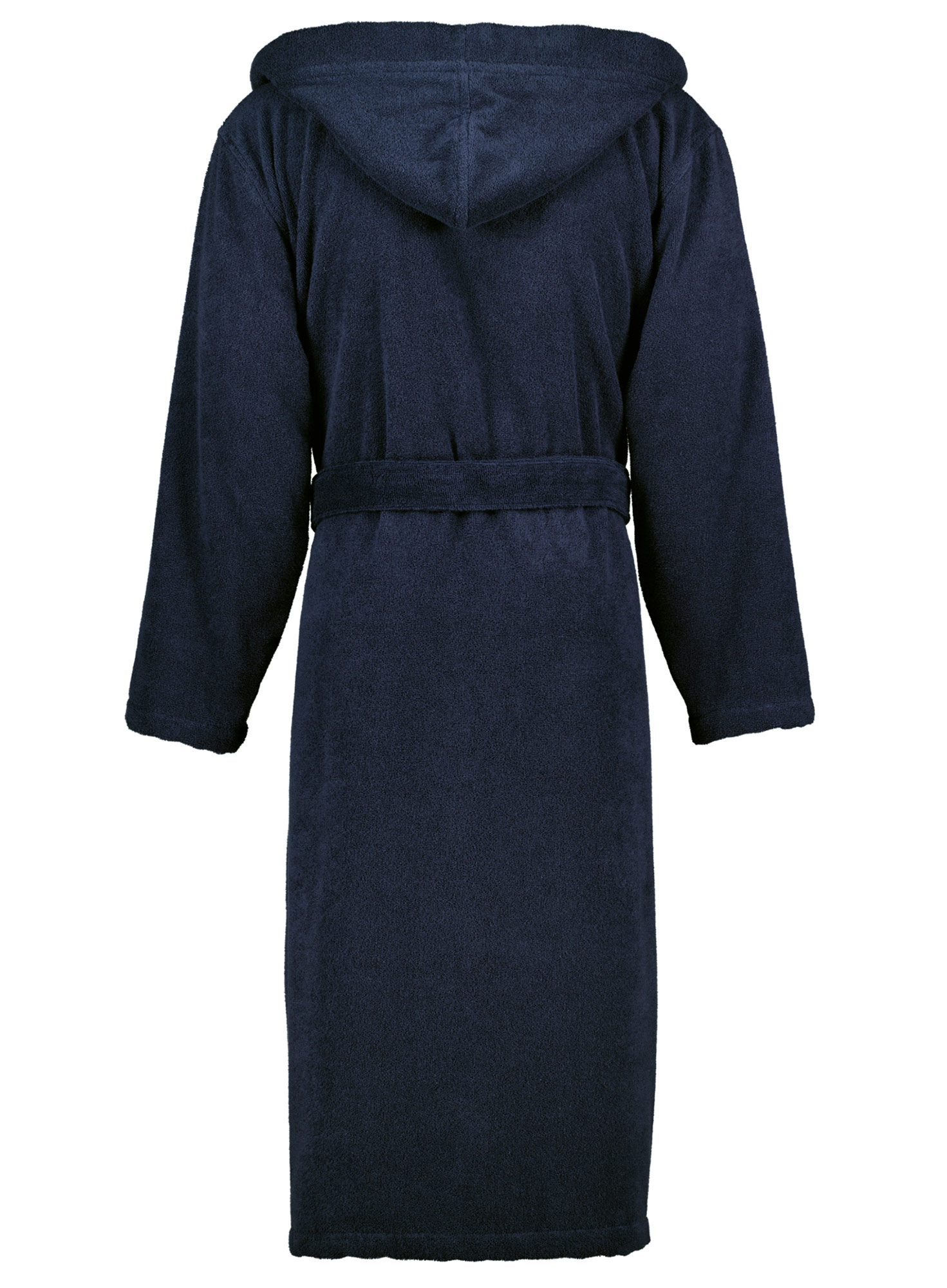 Cawö Herren Kapuze-Bademantel  842 | 17 blau
