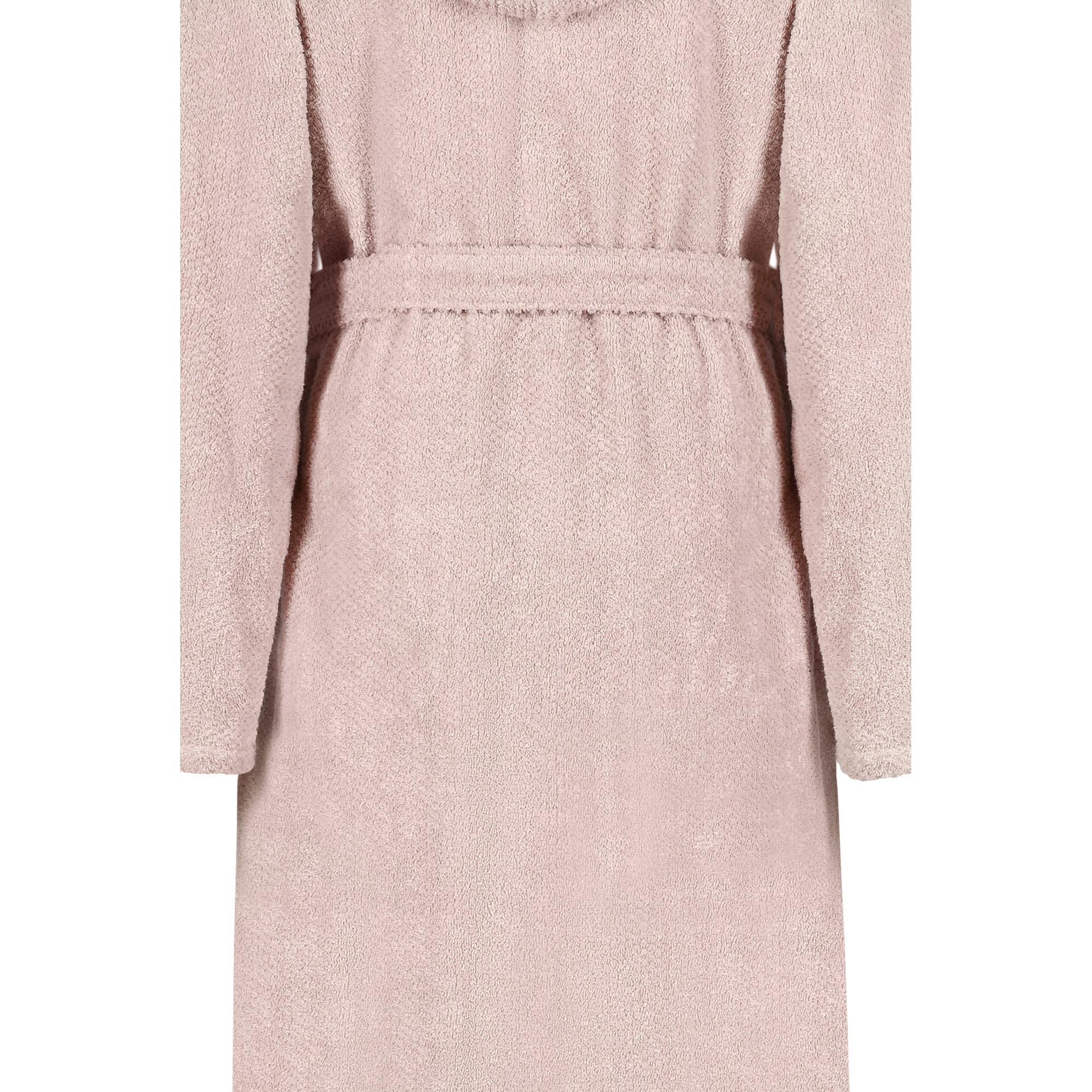 Cawö Damen Kapuze-Bademantel 6219 | 383 puder