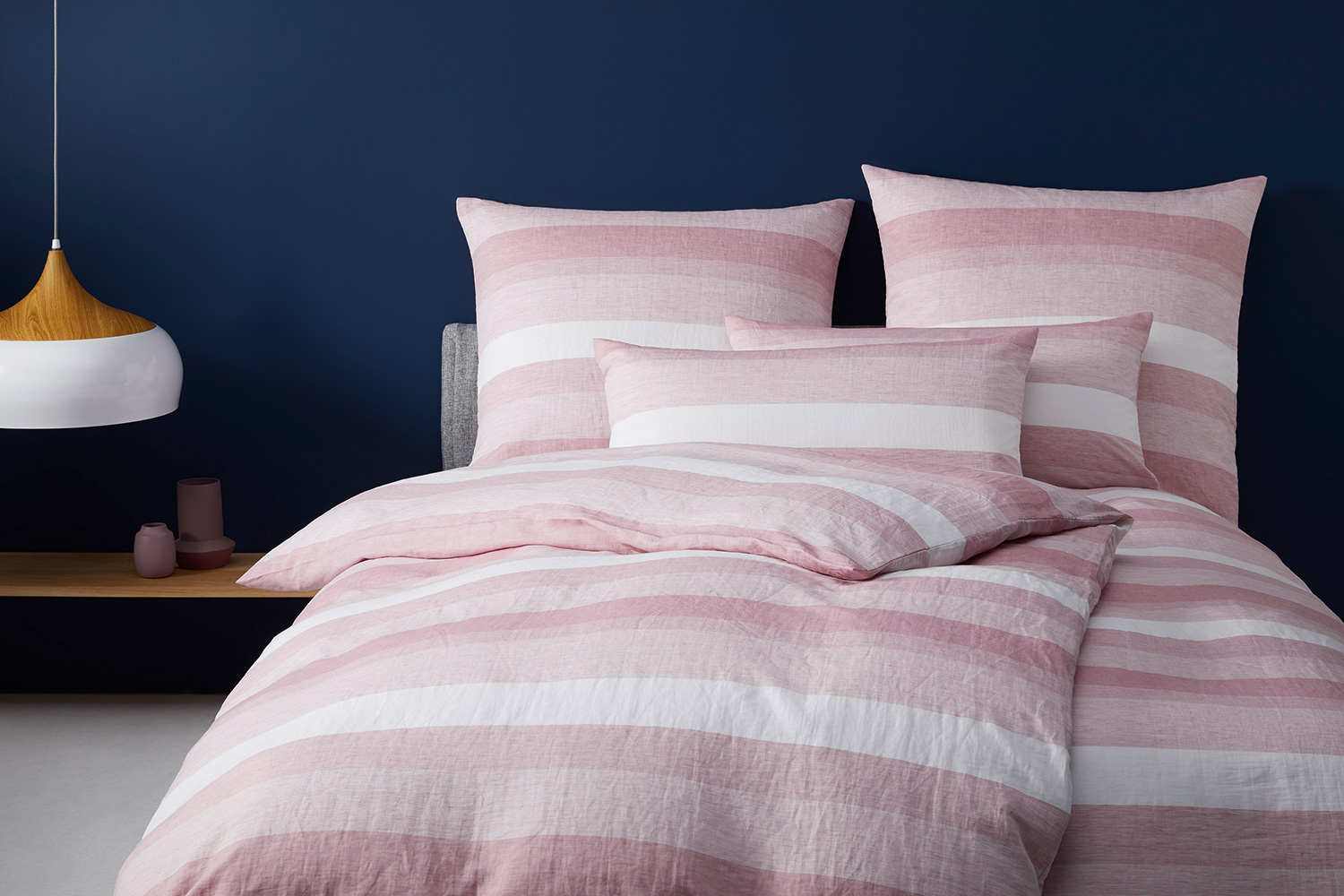 Elegante Halbeinen-Bettwäsche Delight | 1 Ziegel