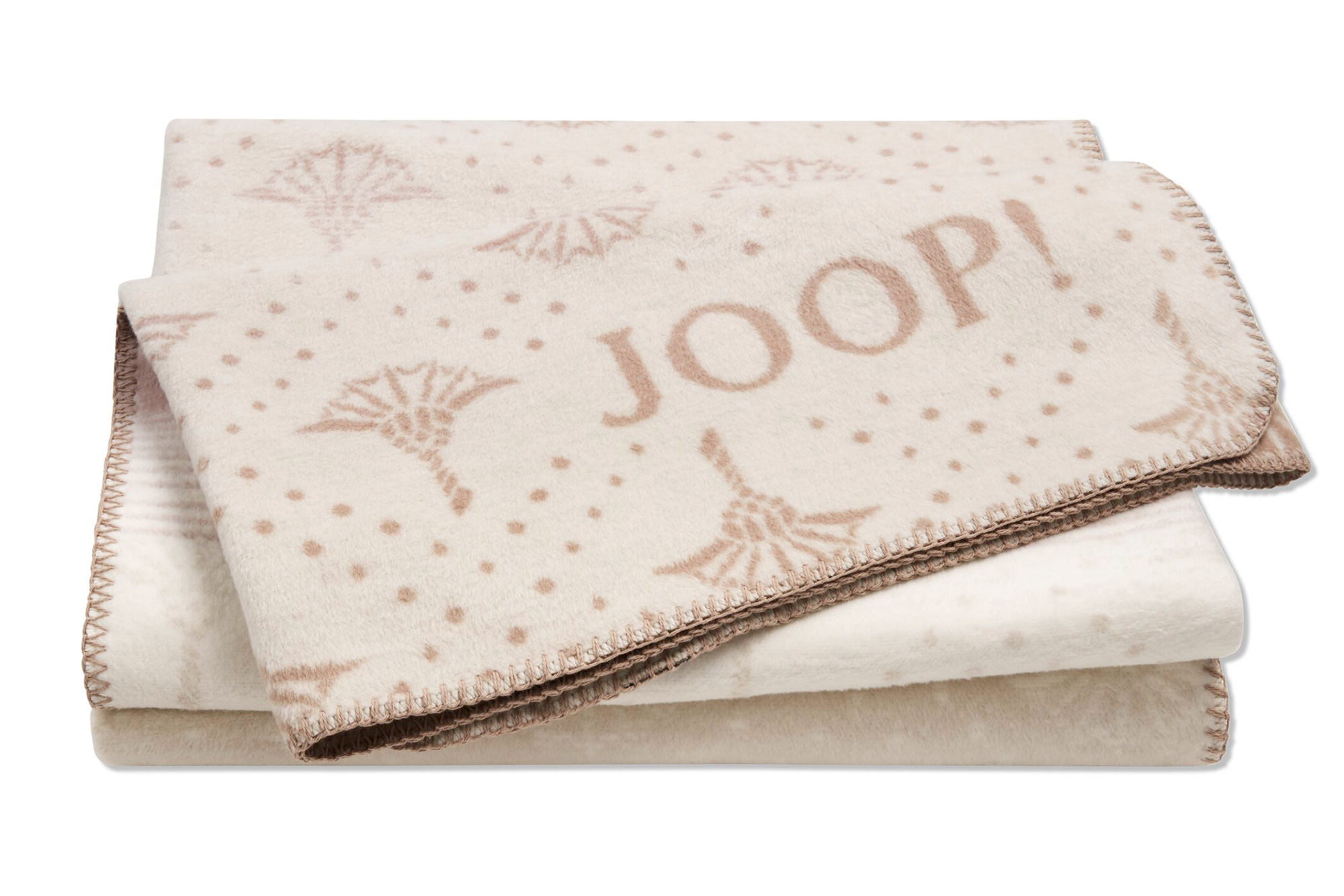 JOOP! Wohndecke Cornflower Charm | Nude