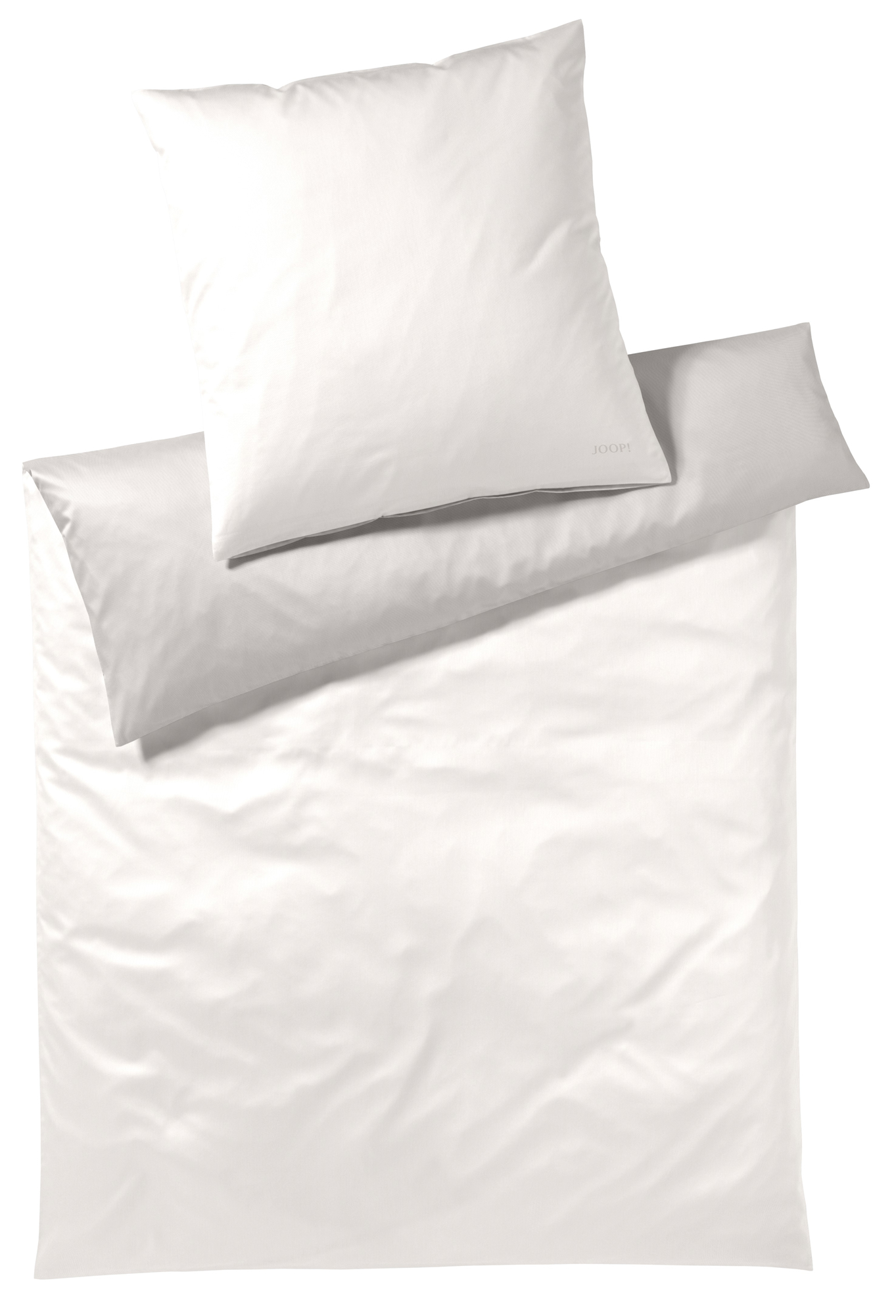 JOOP! Satin Bettwäsche Micro Pattern 4040 | 17 Creme