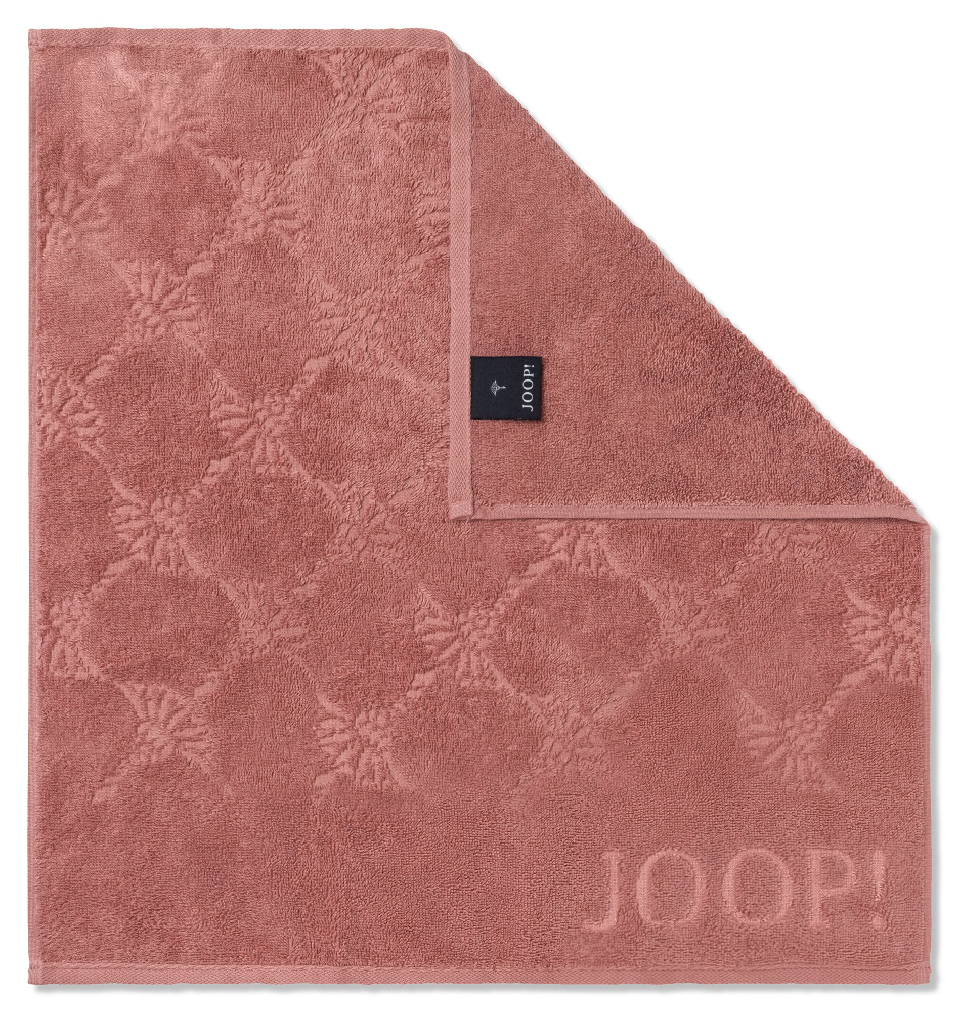 JOOP! Küchenfrottiertuch Cuisine Cornflower | 258 bordeaux