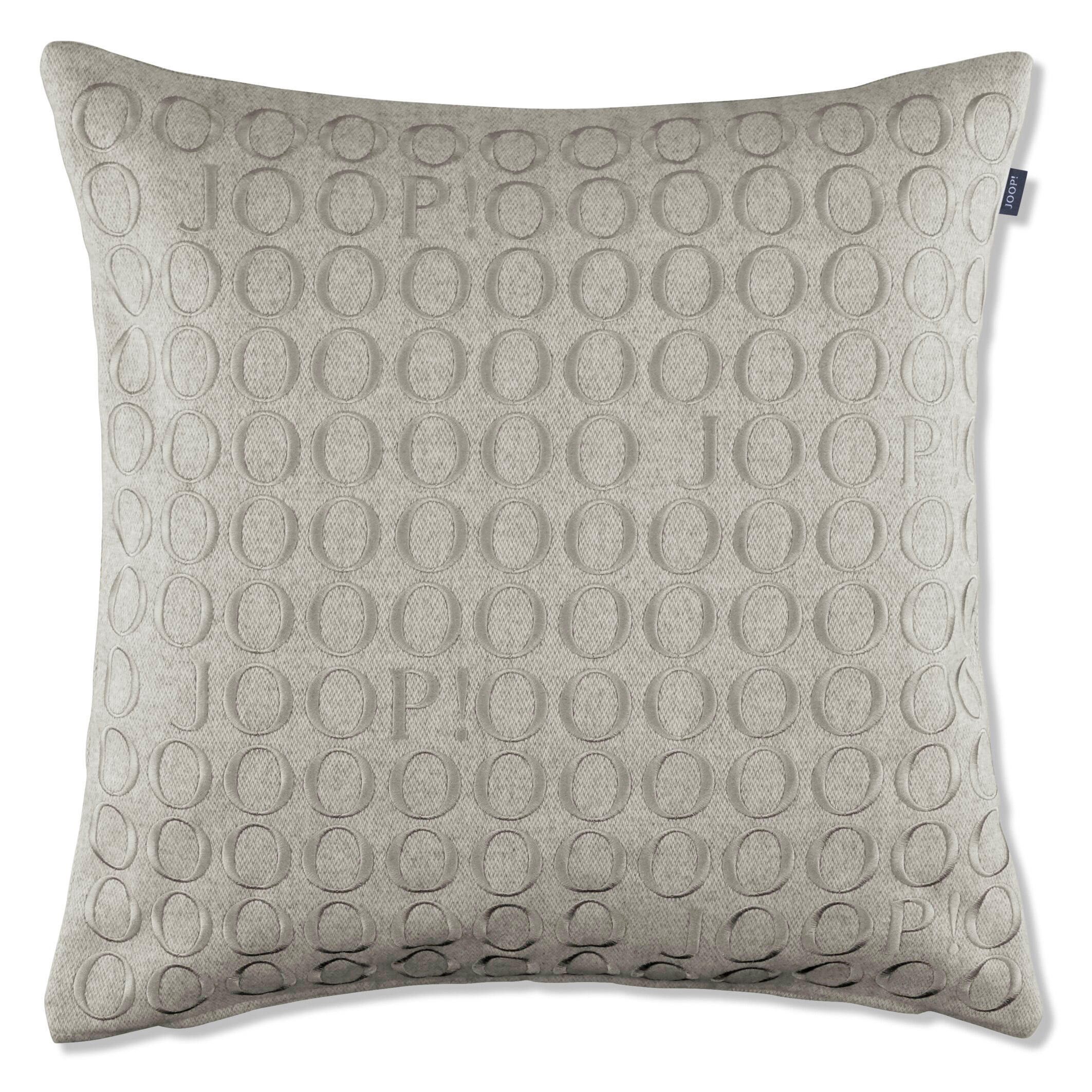 JOOP! Kissenhülle FINE SIGNATURE | 010 grau JOOP! Kissenhülle FINE SIGNATURE | 010 grau