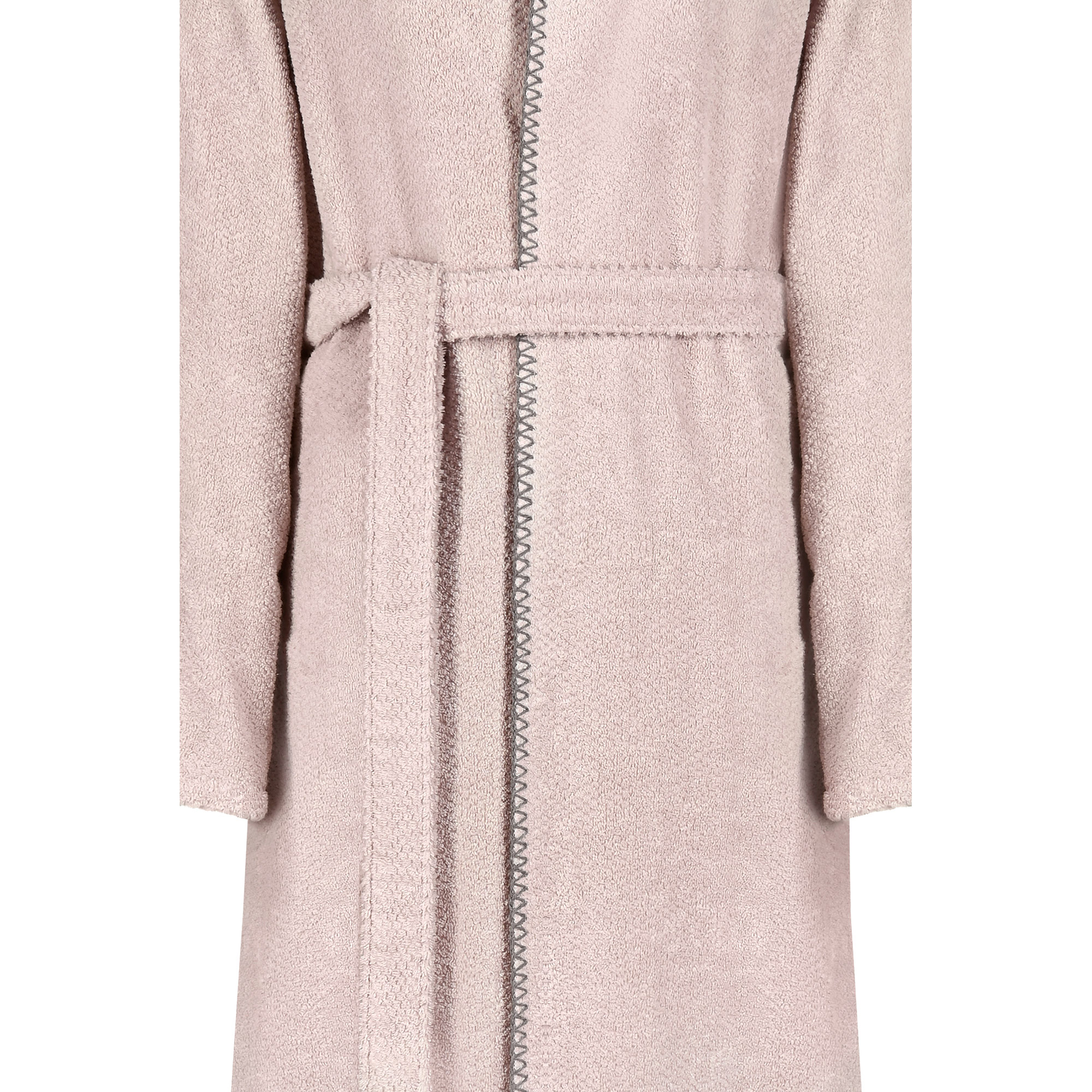 Cawö Damen Kapuze-Bademantel 6219 | 383 puder