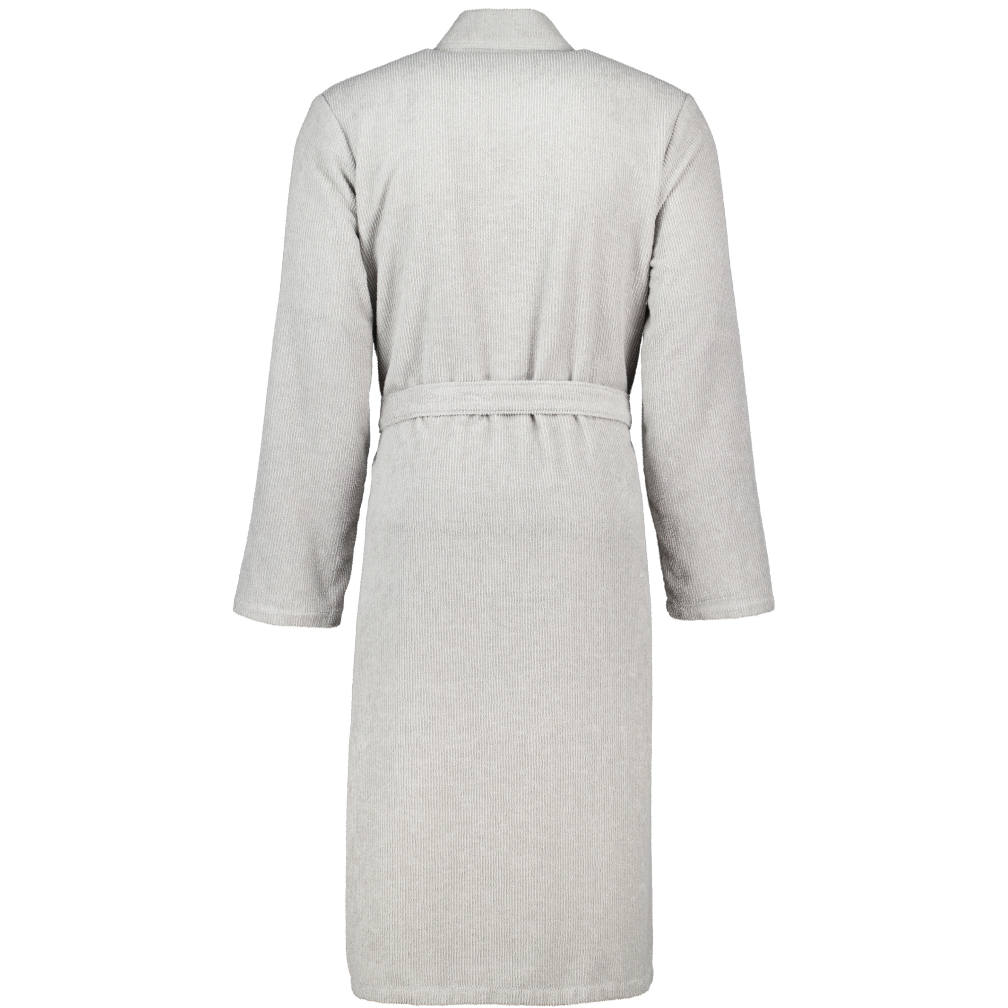 Cawö Herren Kimono-Bademantel extraleicht 5509 | 727 stein