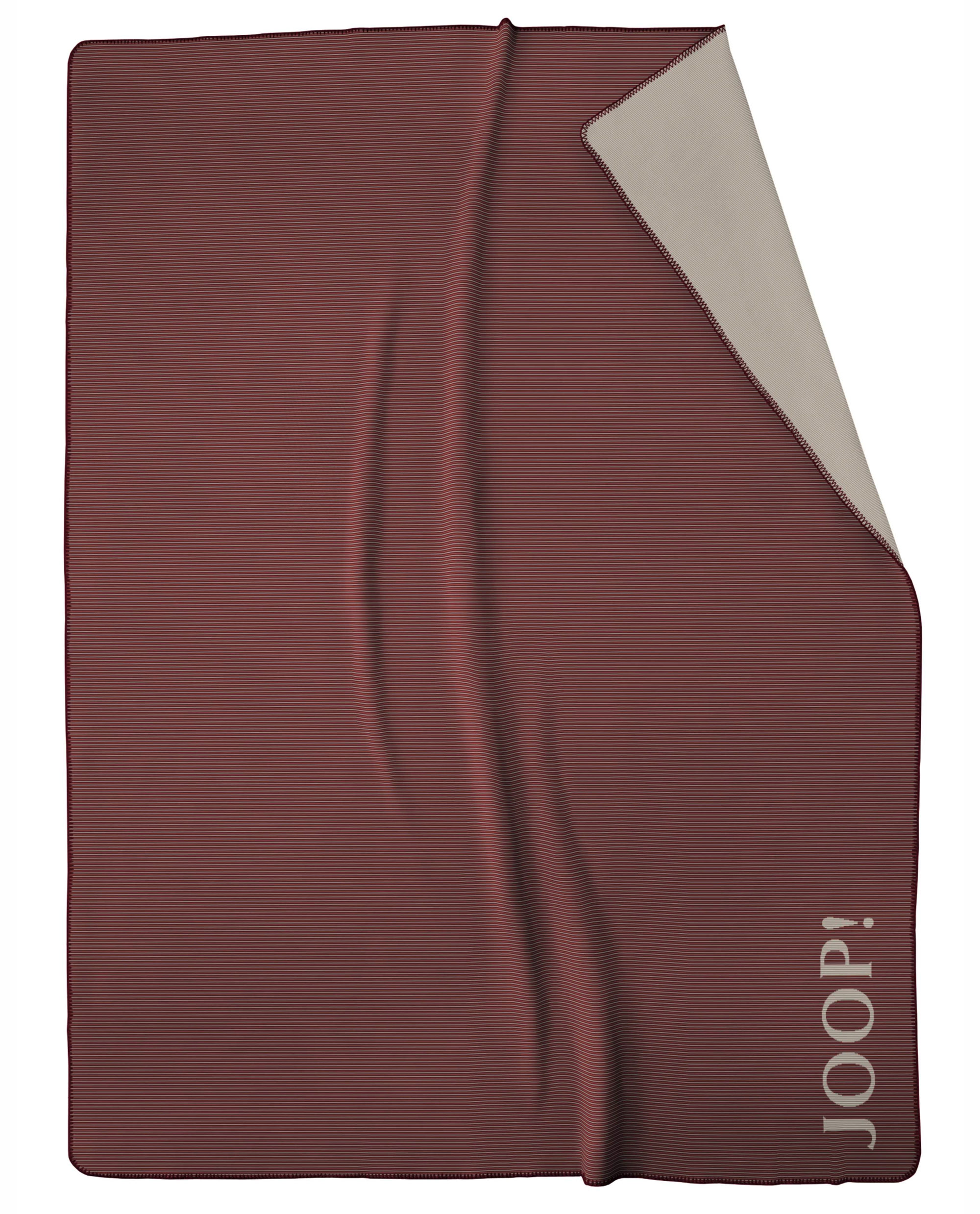 JOOP! Plaid / Wohndecke TOUCH | Rouge-Natur