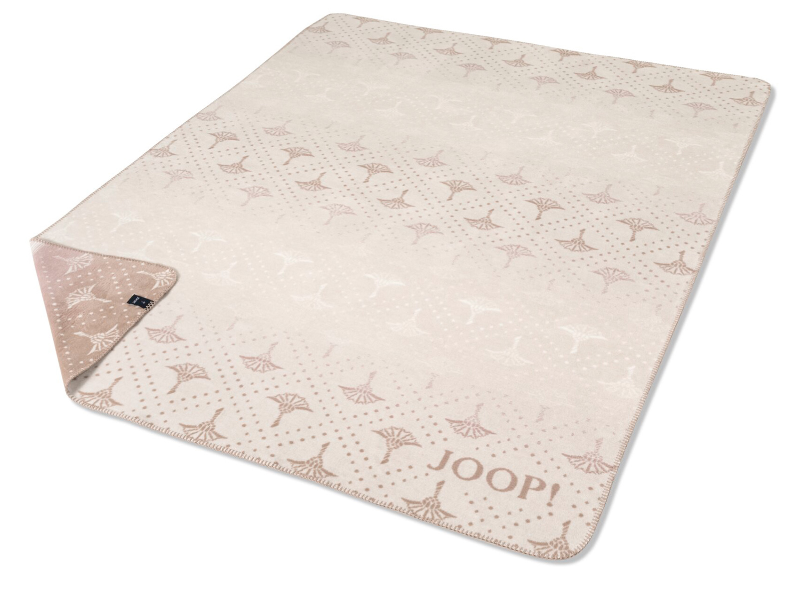 JOOP! Wohndecke Cornflower Charm | Nude