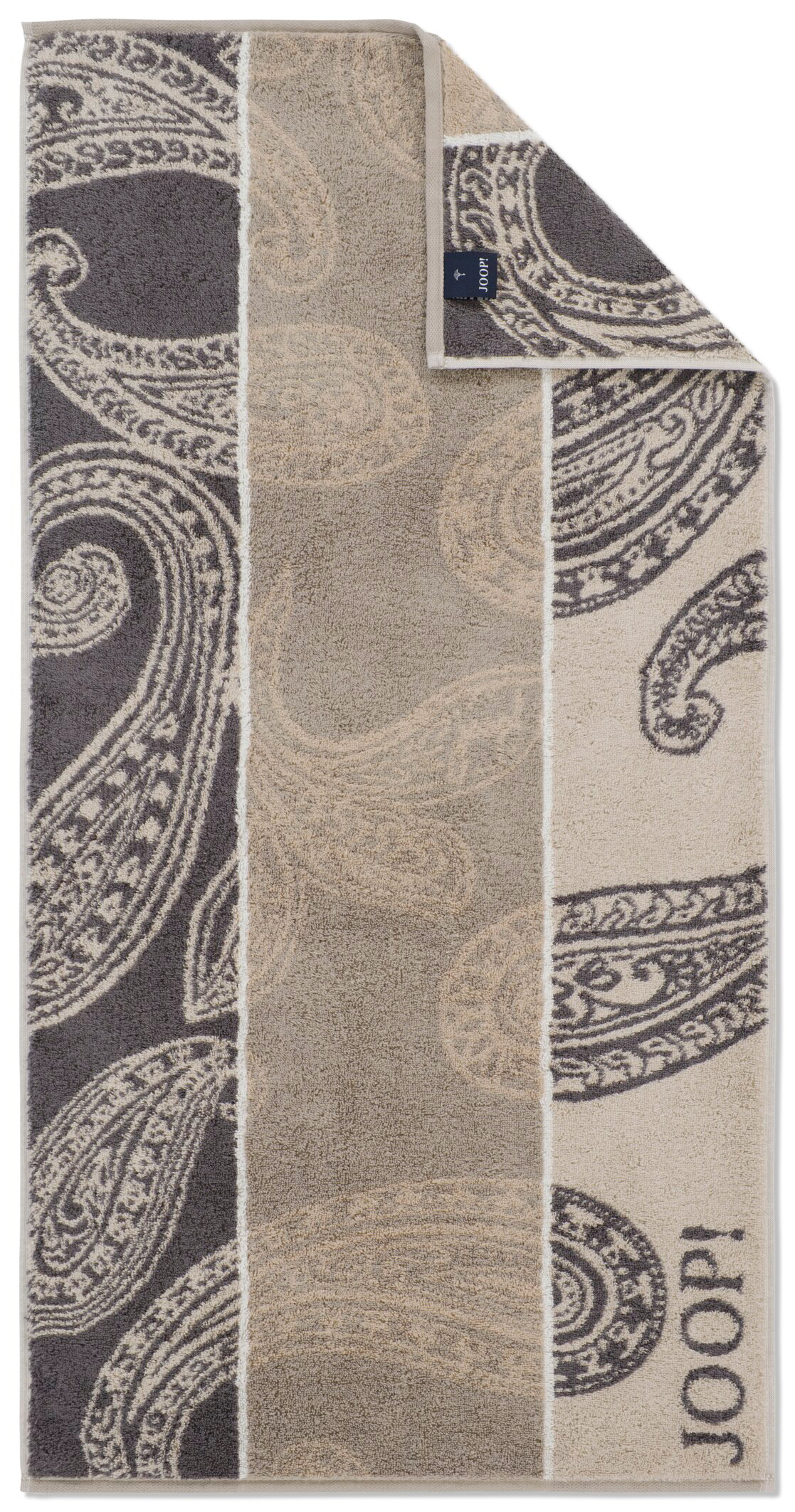 JOOP! Handtuch Contour Paisley 1714 | 73 taupe
