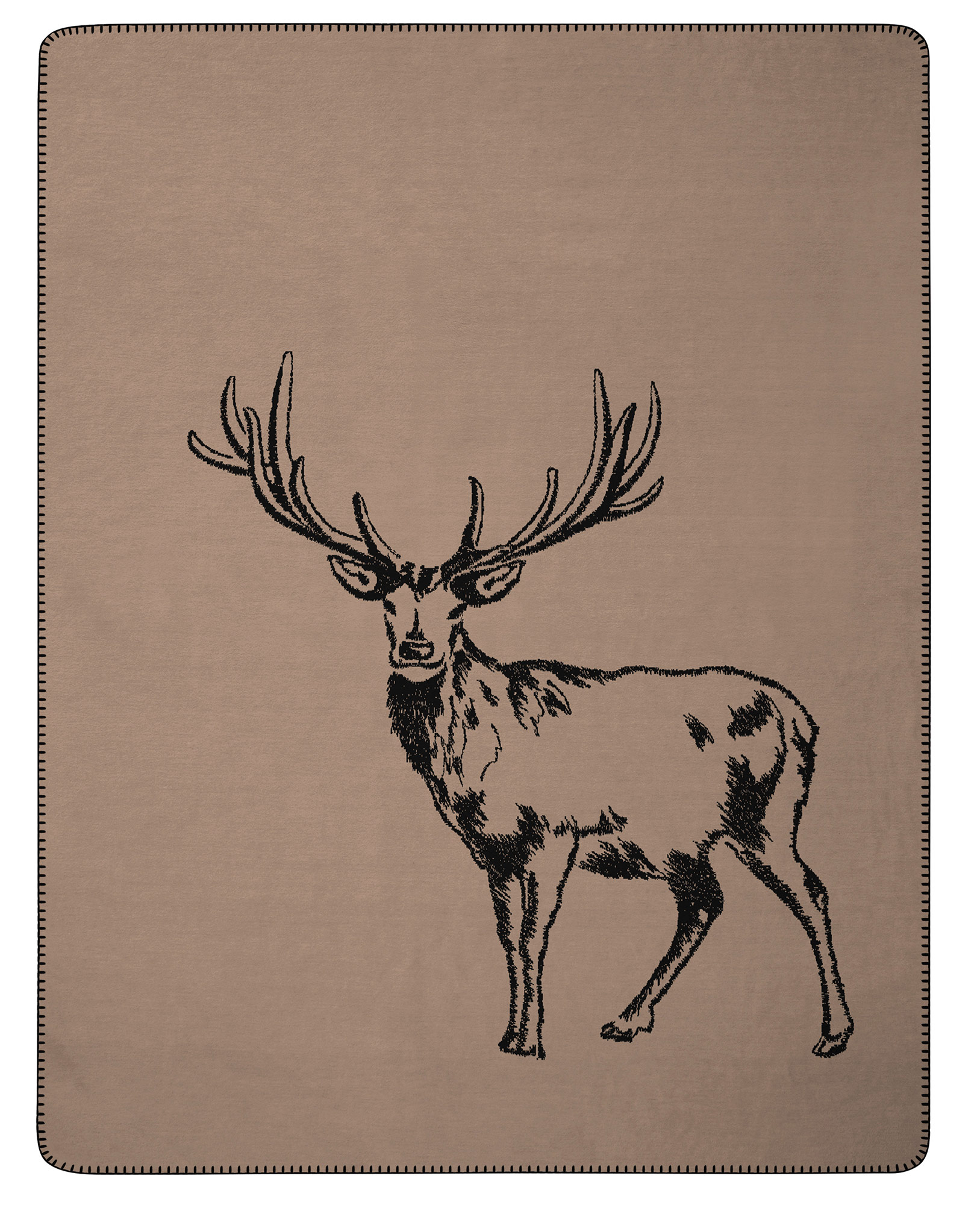 Biederlack Plaid / Decke Deer