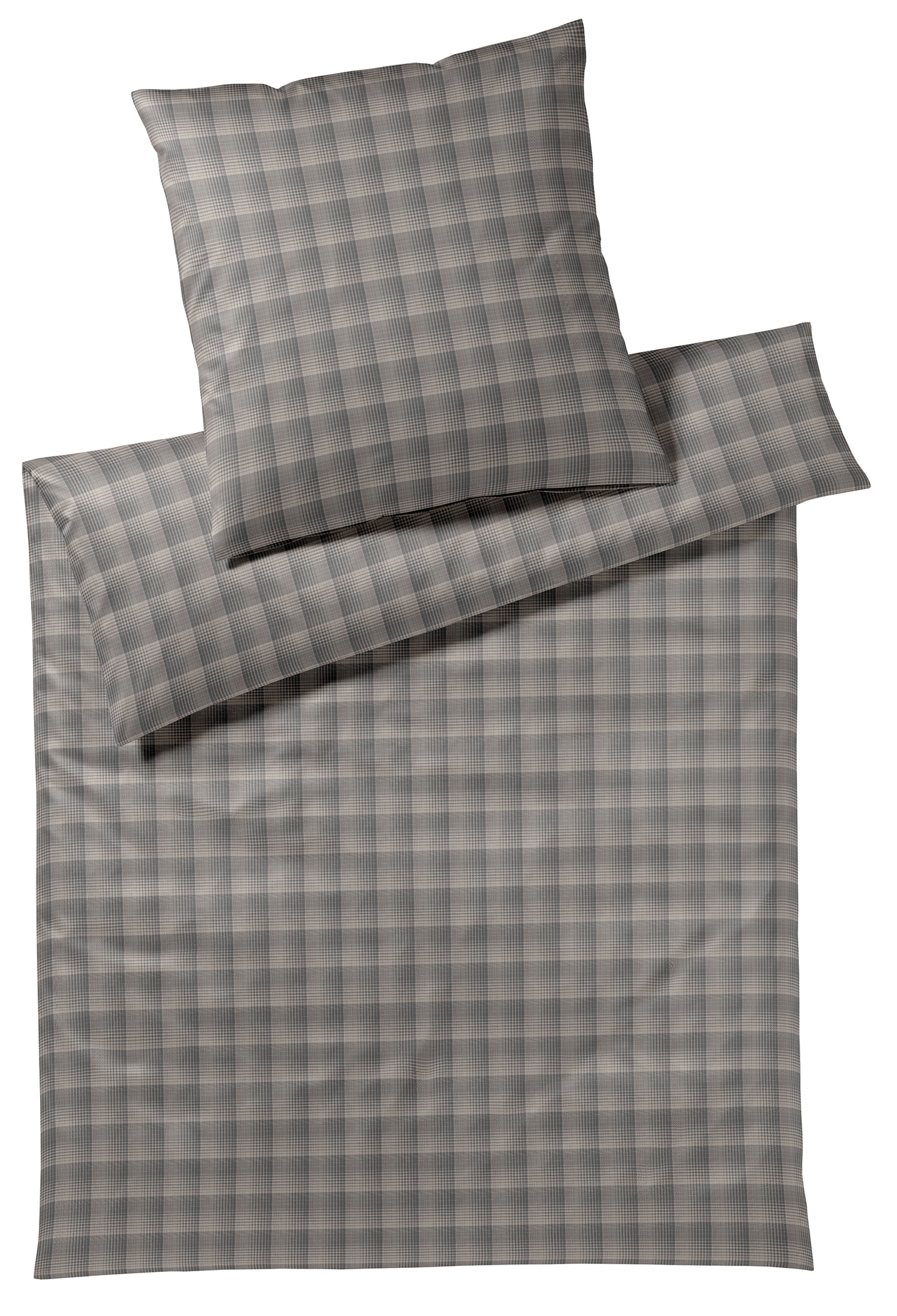JOOP! Flanell Bettwäsche Soft Checks 45000 | 17 taupe JOOP! Flanell Bettwäsche Soft Checks 45000 | 17 taupe