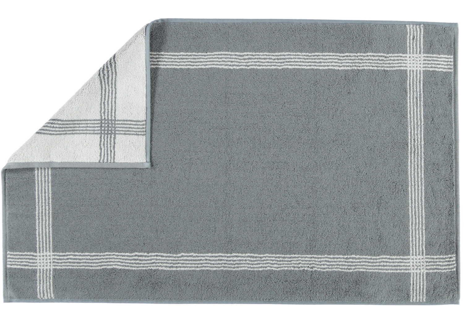 Cawö Badematte Two-Tone 604 | 77 Schiefer Cawö Badematte Two-Tone 604 | 77 Schiefer