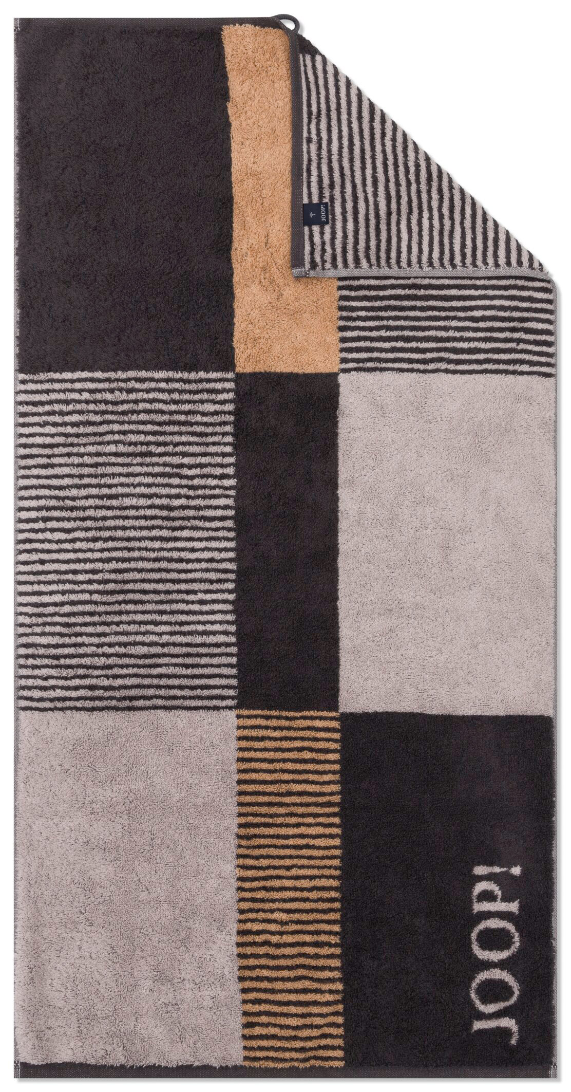 JOOP! Duschtuch Divided 1705 | 73 stein