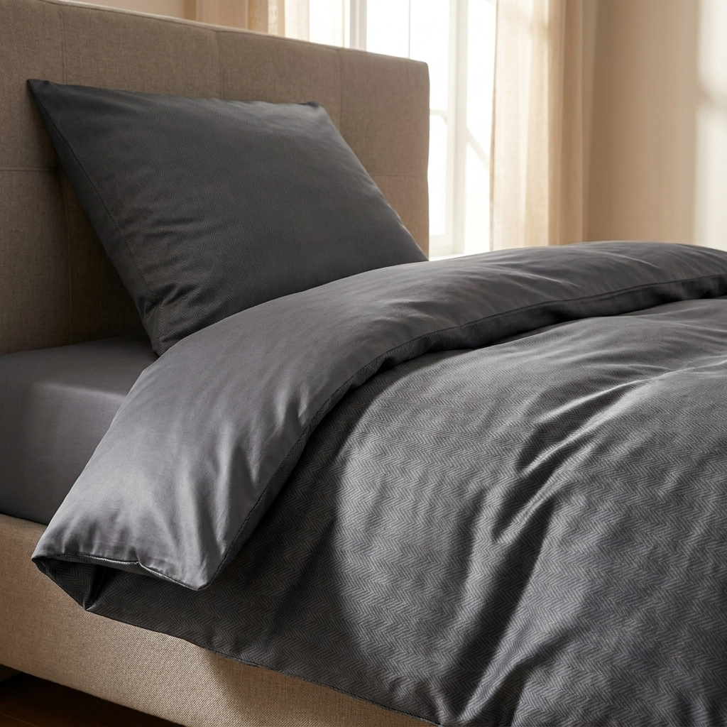 JOOP! Satin Bettwäsche Herringbone 4126 | 9 Stone