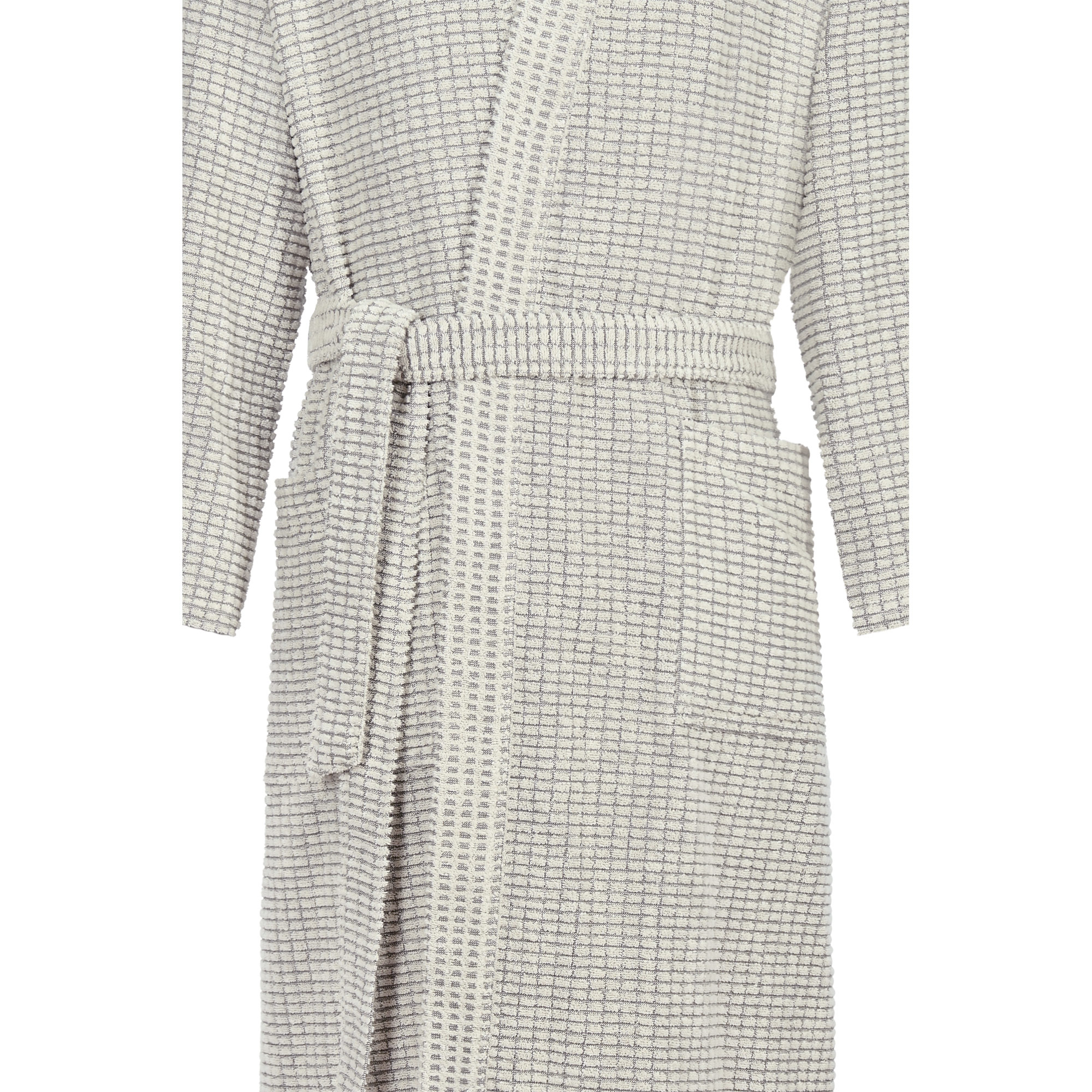 Cawö Herren Kimono-Bademantel extraleicht  6536 | 37 natur-s