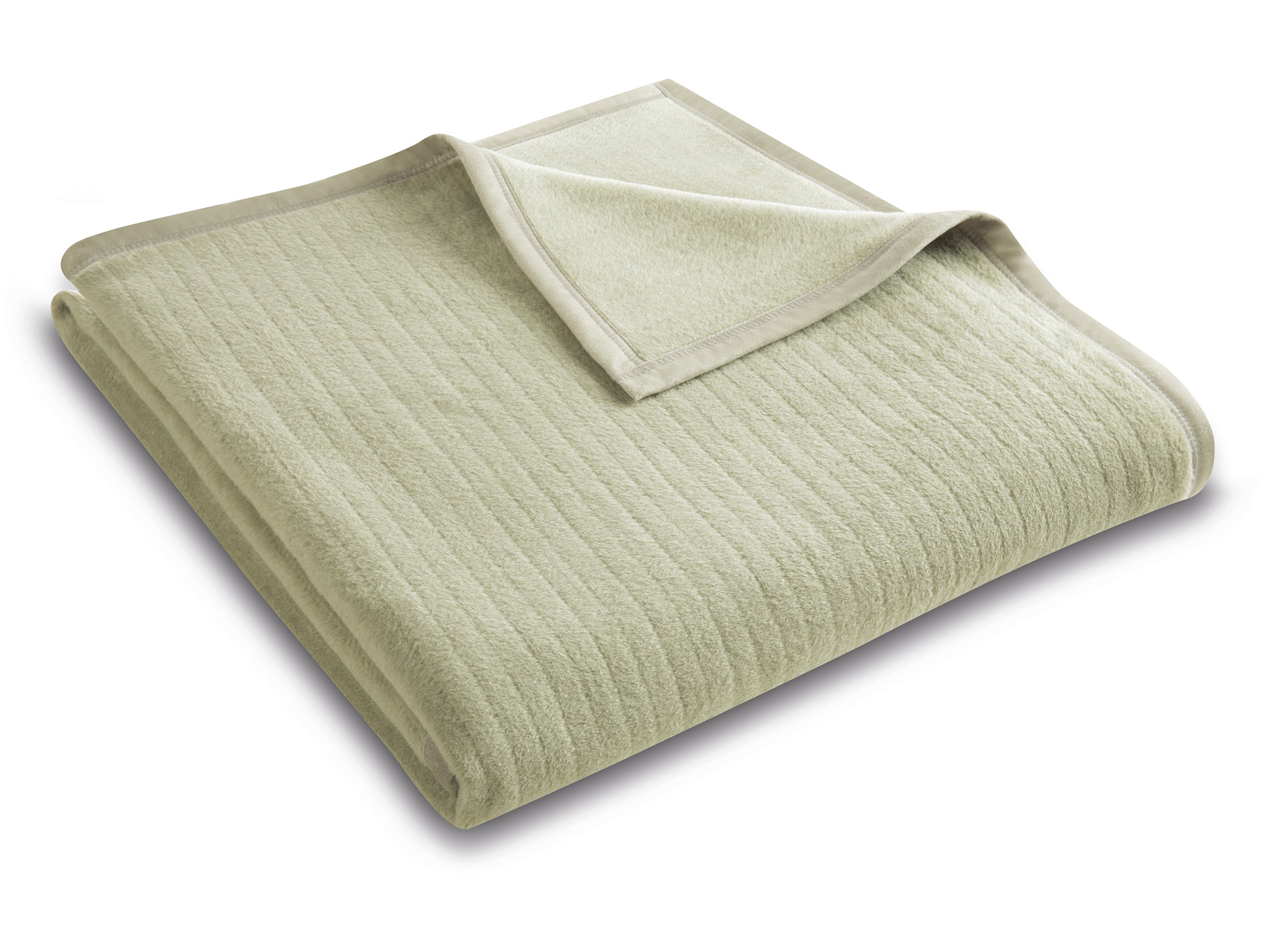 Biederlack Plaid / Wohndecke Feel Salvia