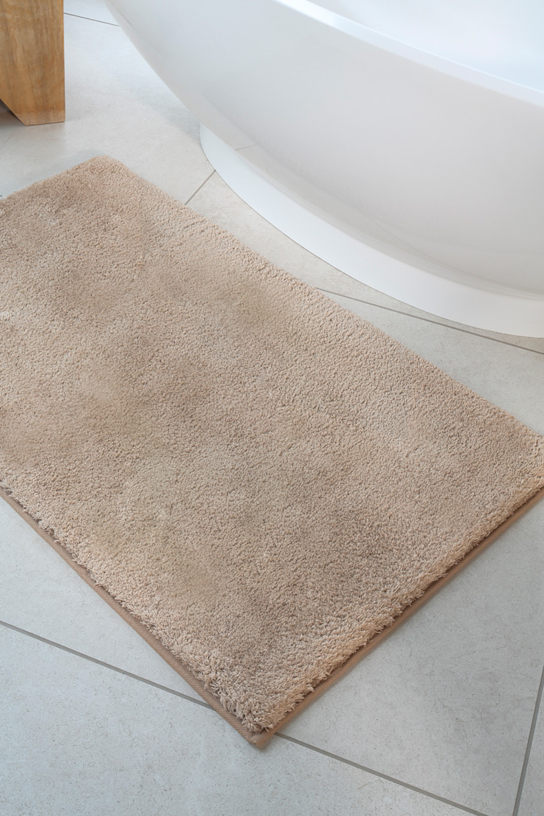 Cawö Badteppich (rutschfest) Solid 1009 | 339 cappucino