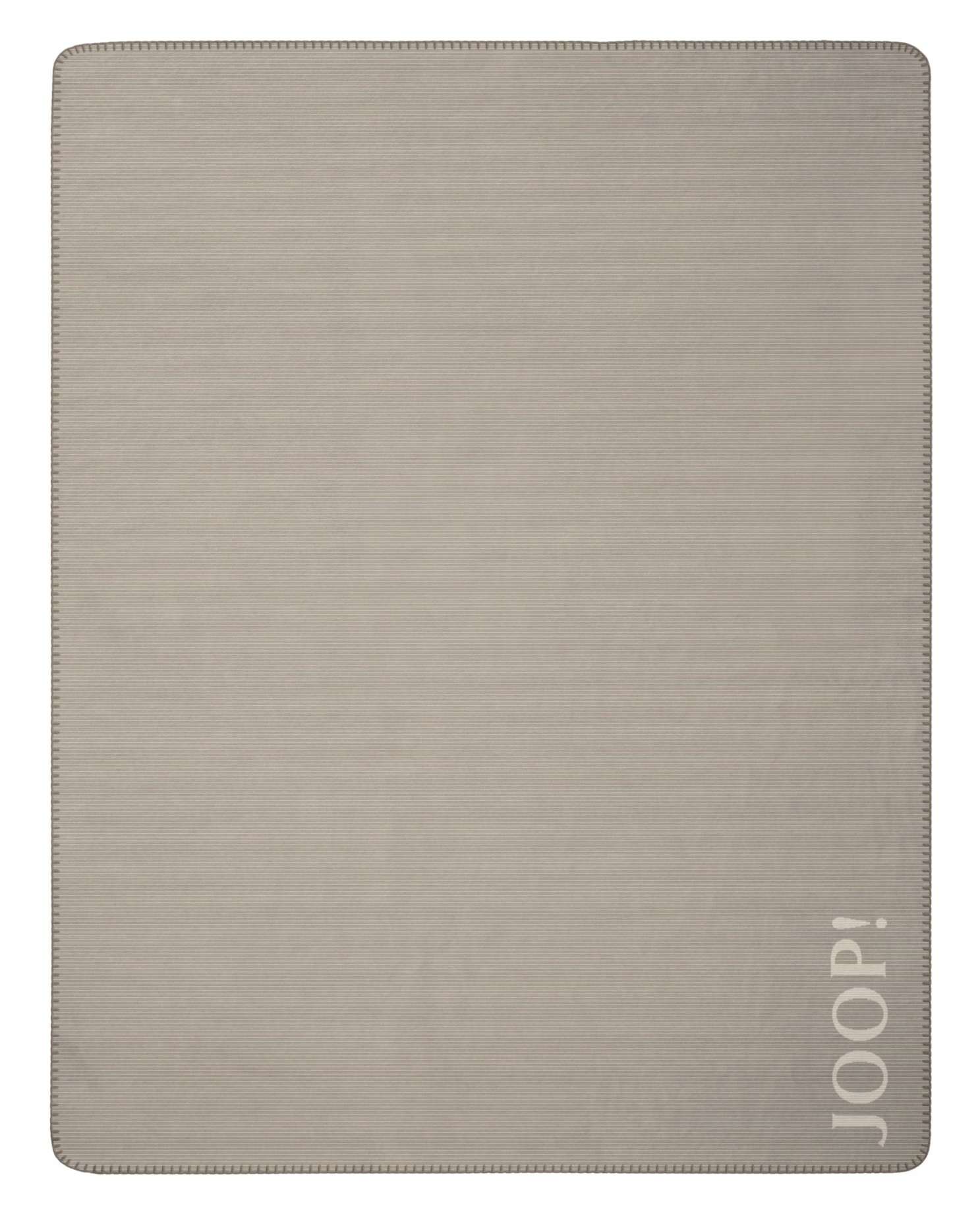 JOOP! Plaid / Wohndecke TOUCH | Sand-Natur