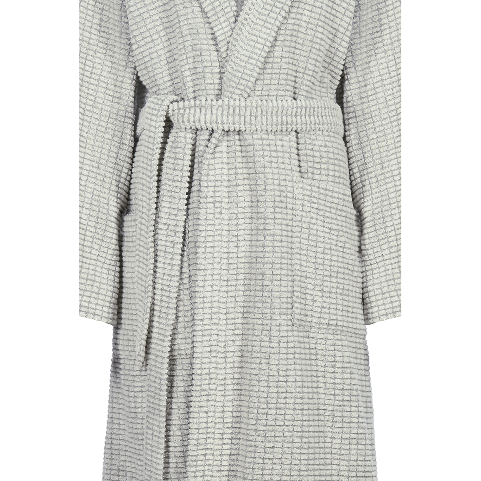 Cawö Damen Kapuze-Bademantel extraleicht  6137 | 34 natur-zi