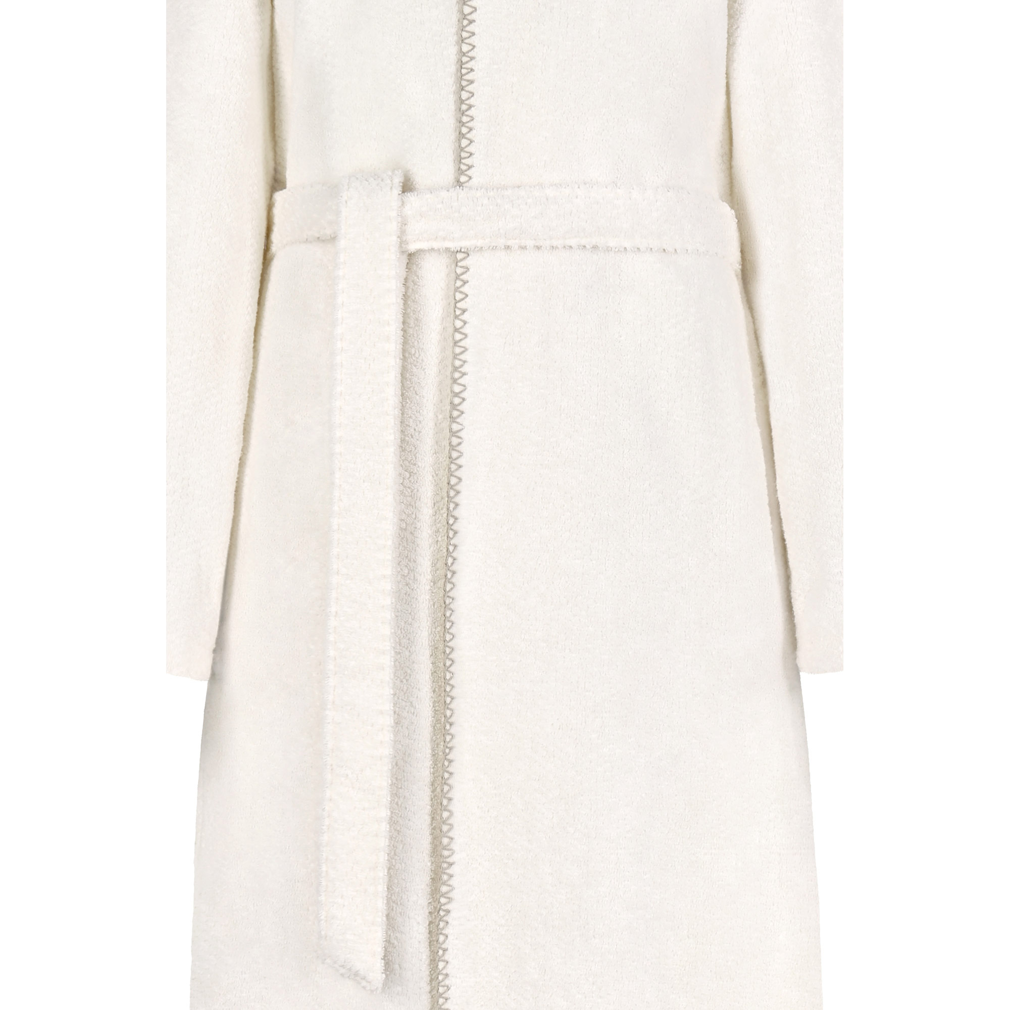 Cawö Damen Kapuze-Bademantel 6219 | 356 natur