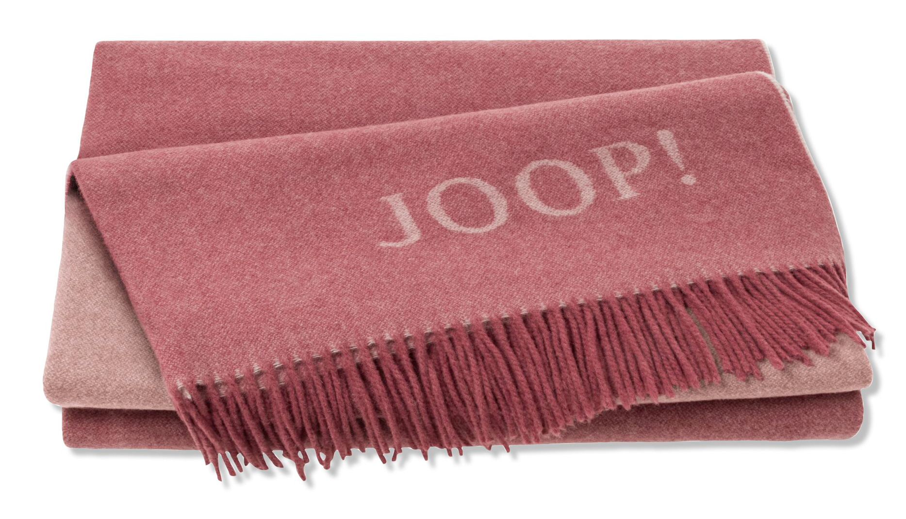 JOOP! Plaid Fine Doubleface | Rouge-Nude