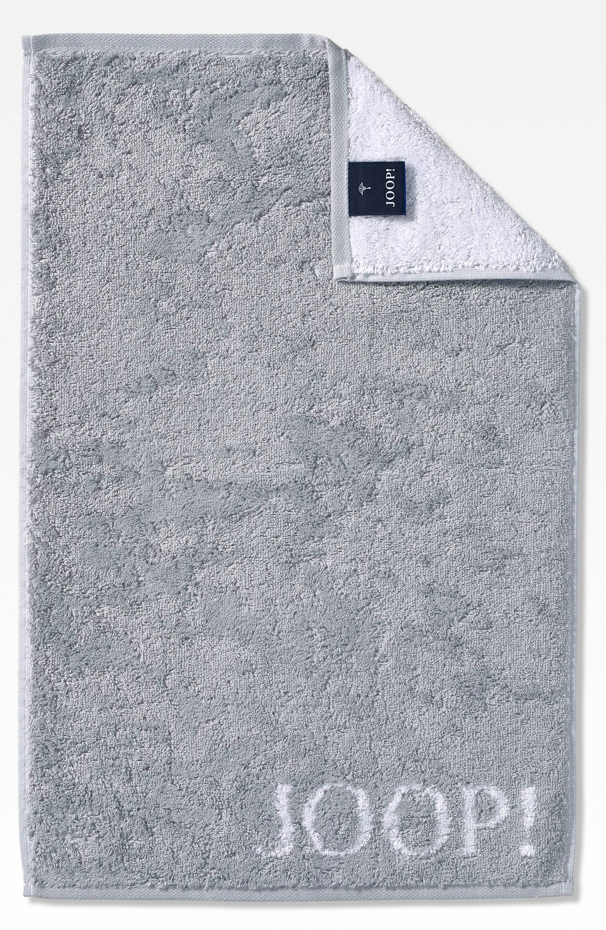 JOOP! Gästetuch Classic Doubleface 1600 | 76 Silber