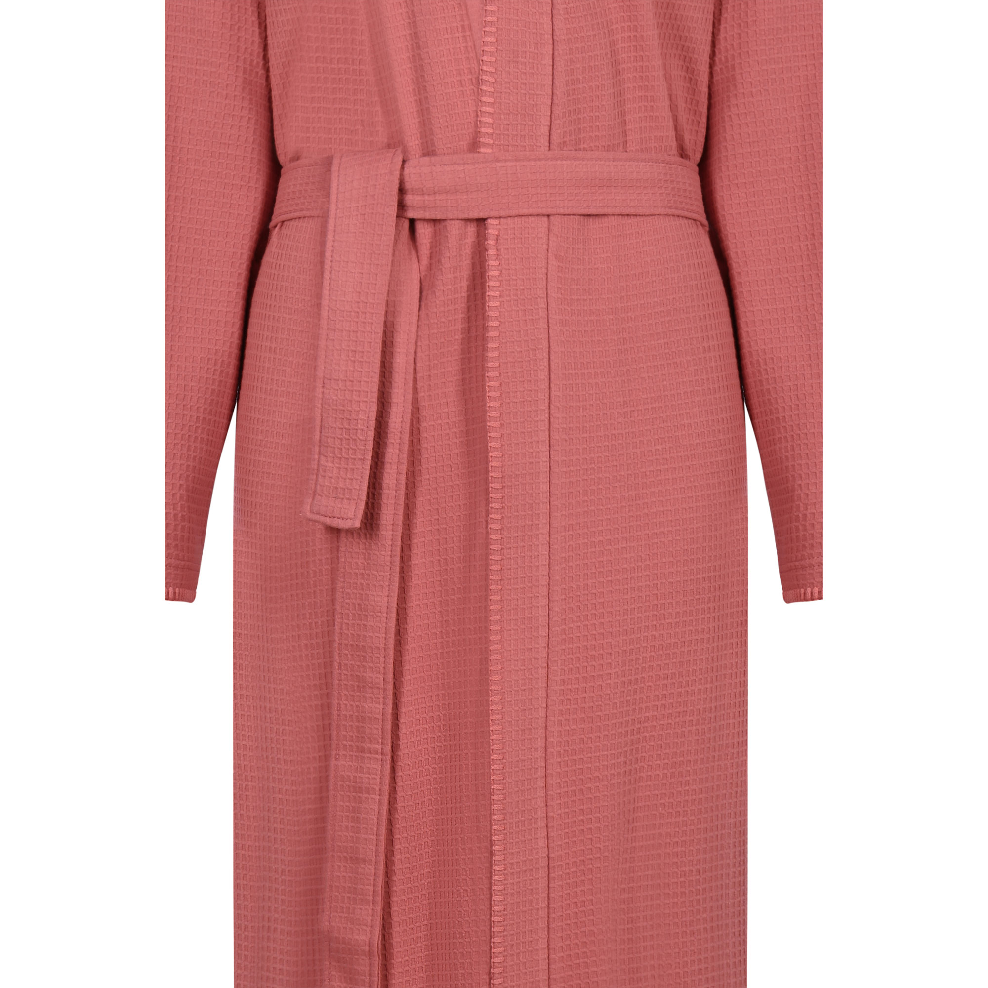 Cawö Damen Kimono-Bademantel extraleicht  812 | 22 koralle