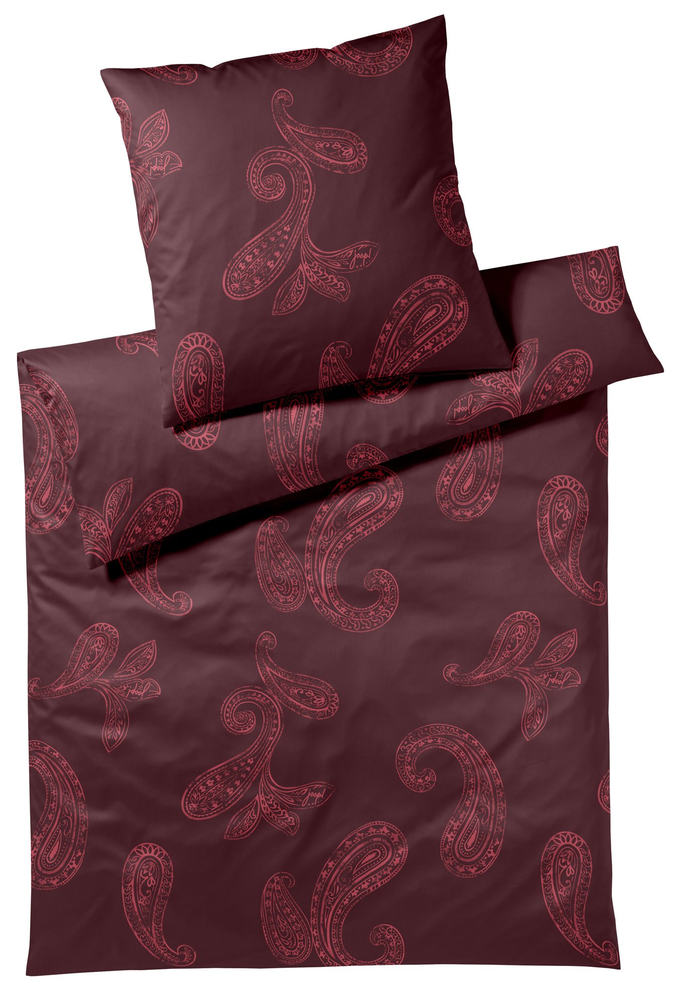 JOOP! Satin Bettwäsche Paisley 4120 | 1 rouge