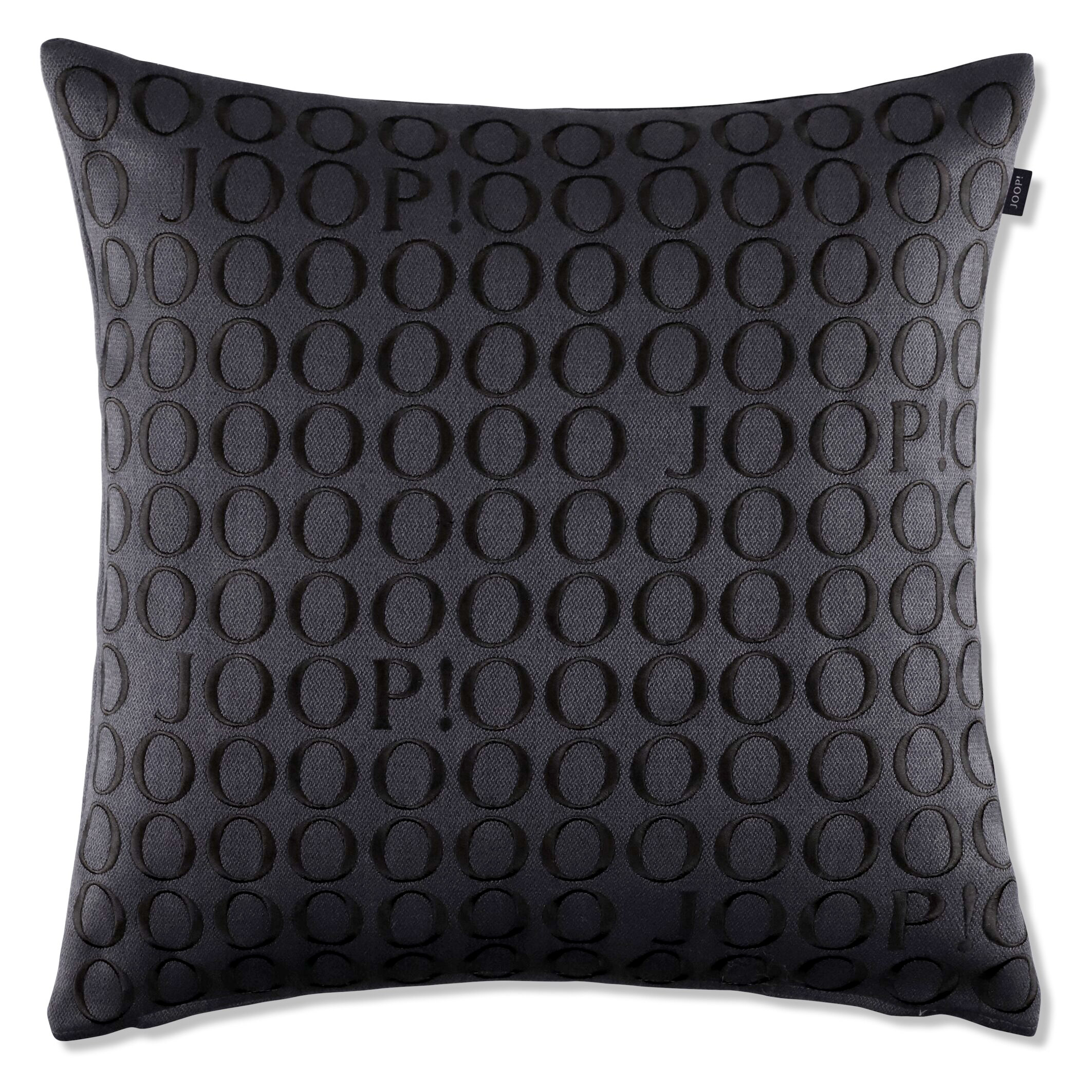 JOOP! Kissenhülle FINE SIGNATURE | 012 anthrazit JOOP! Kissenhülle FINE SIGNATURE | 012 anthrazit