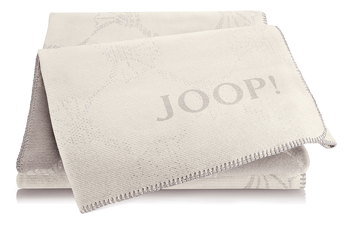 JOOP! Wohndecke Cornflower | Natur