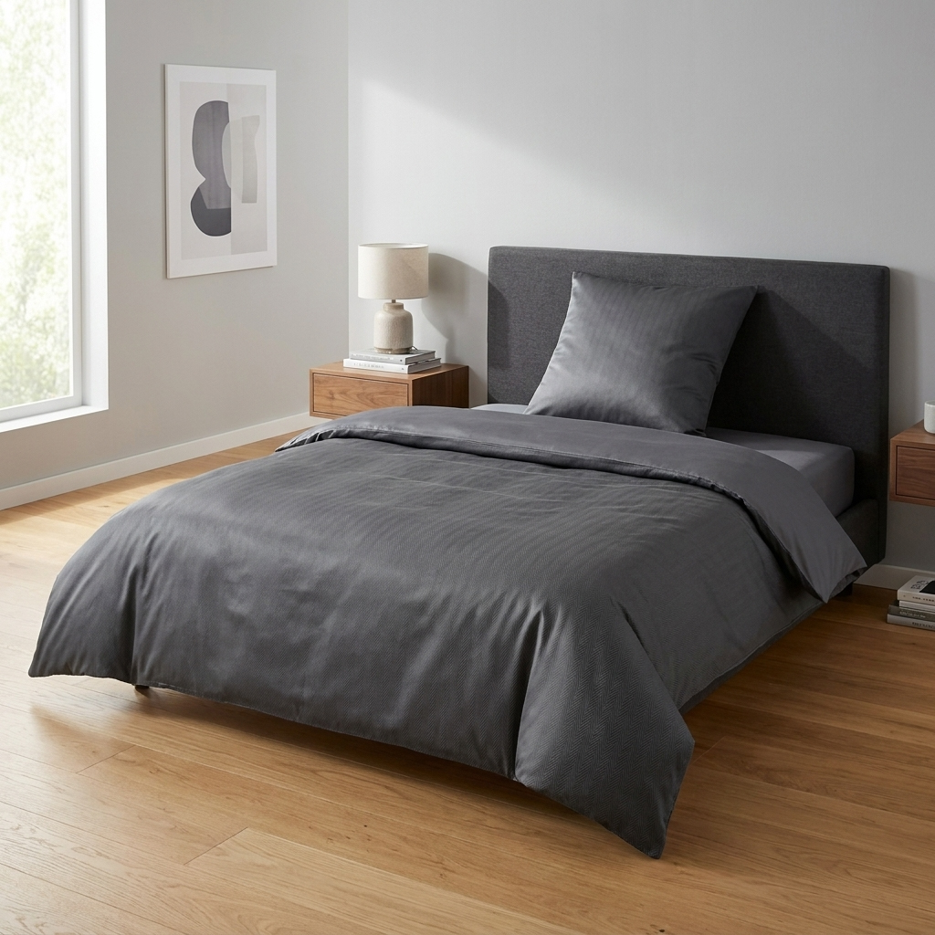JOOP! Satin Bettwäsche Herringbone 4126 | 9 Stone