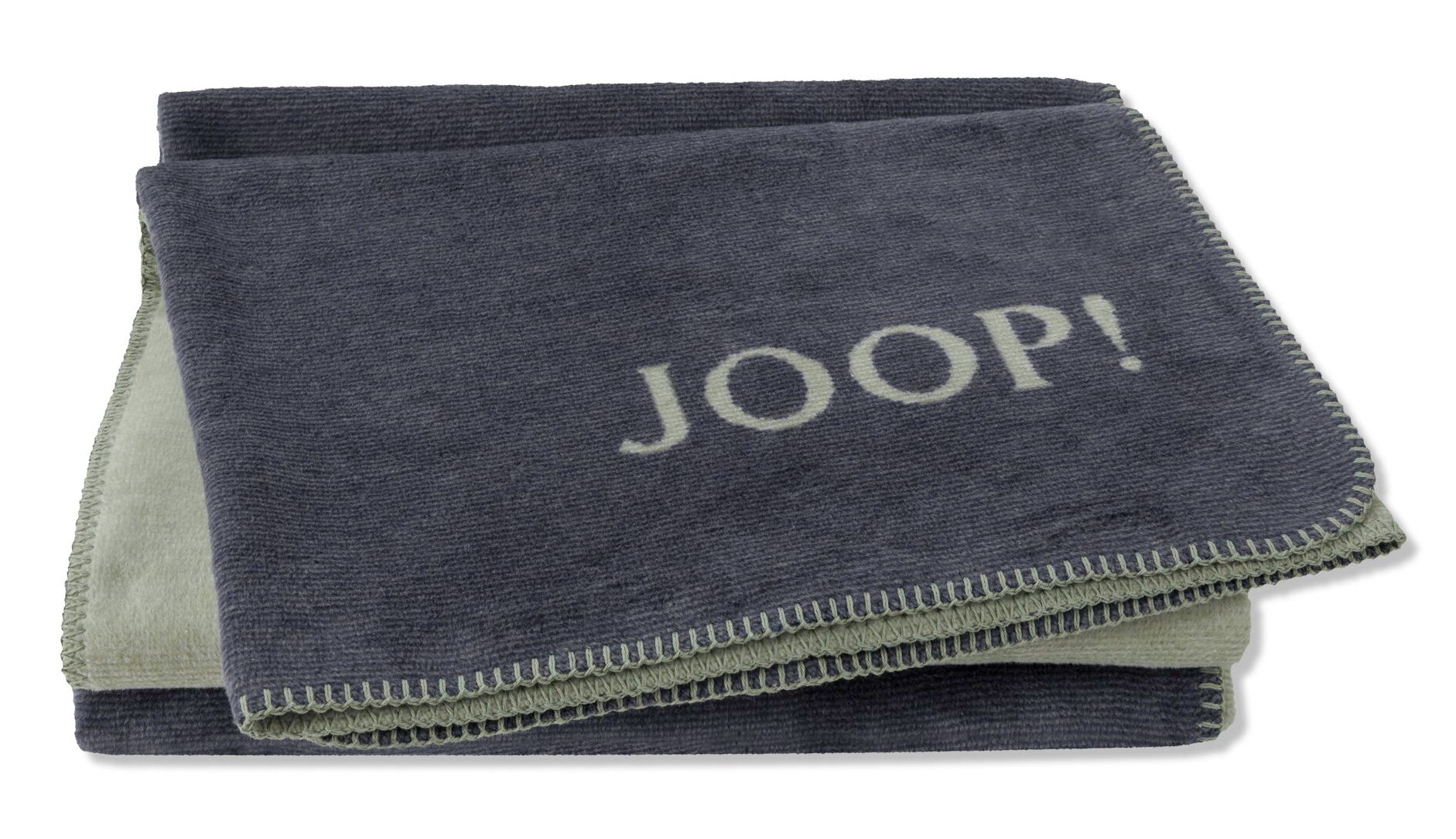 JOOP! Plaid Melange Doubleface | Navy-Oliv JOOP! Plaid Melange Doubleface | Navy-Oliv