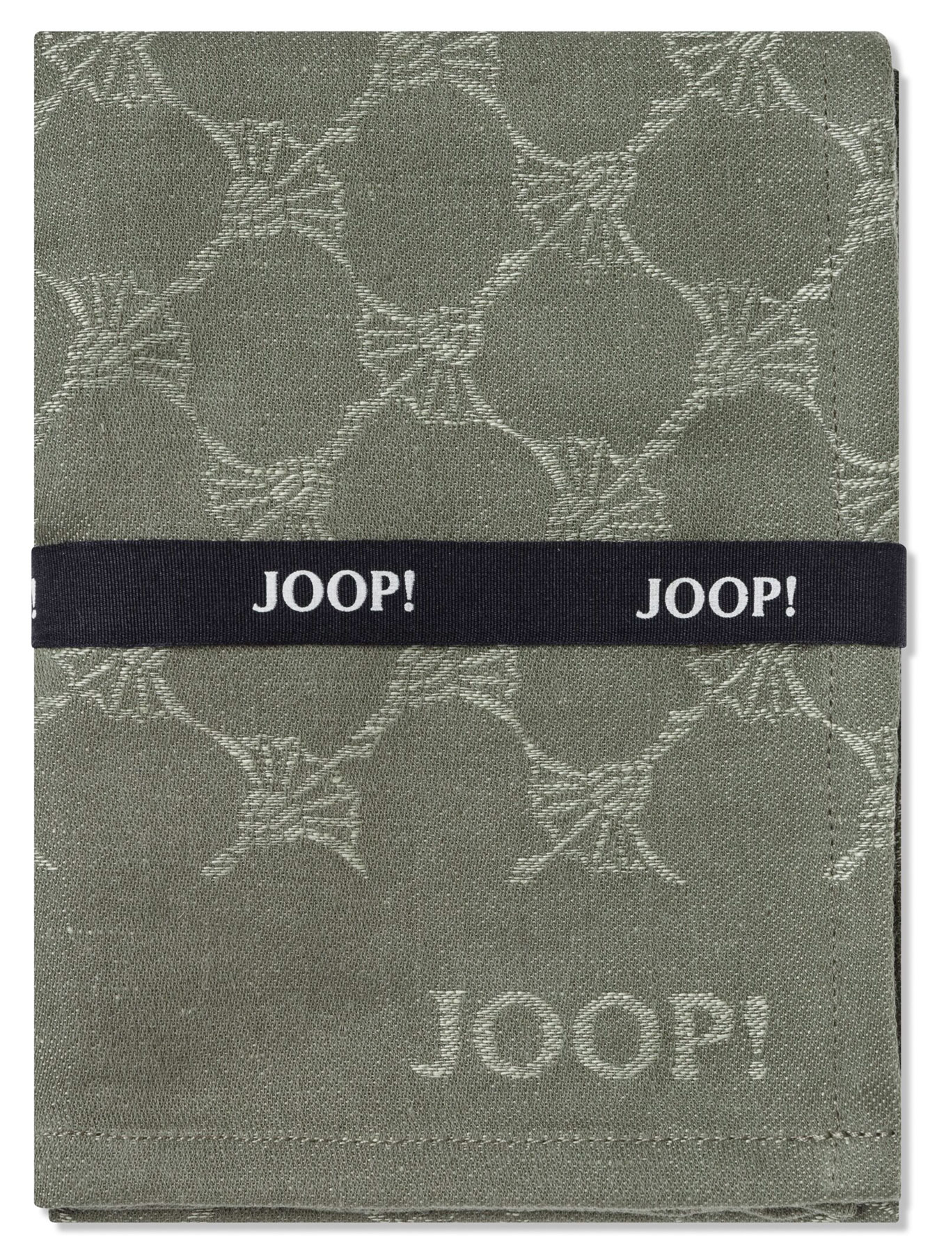 JOOP! Geschirrtuch Cuisine Cornflower | 44 oliv