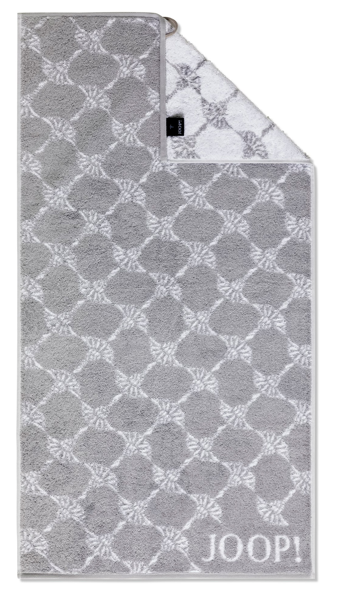 JOOP! Handtuch Classic Cornflower 1611 | 76 Silber