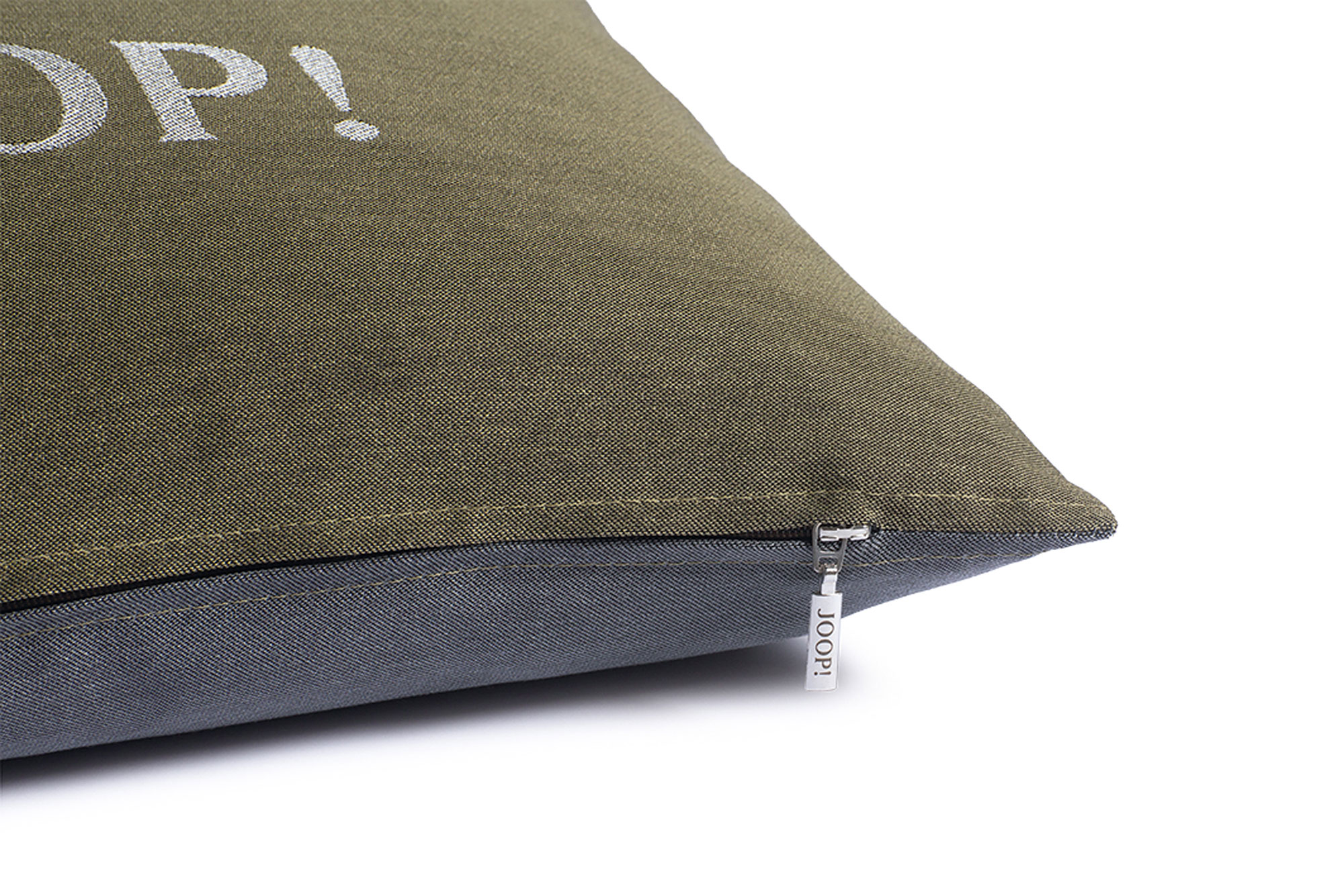 JOOP! Kissenhülle CHAINS | 090 oliv