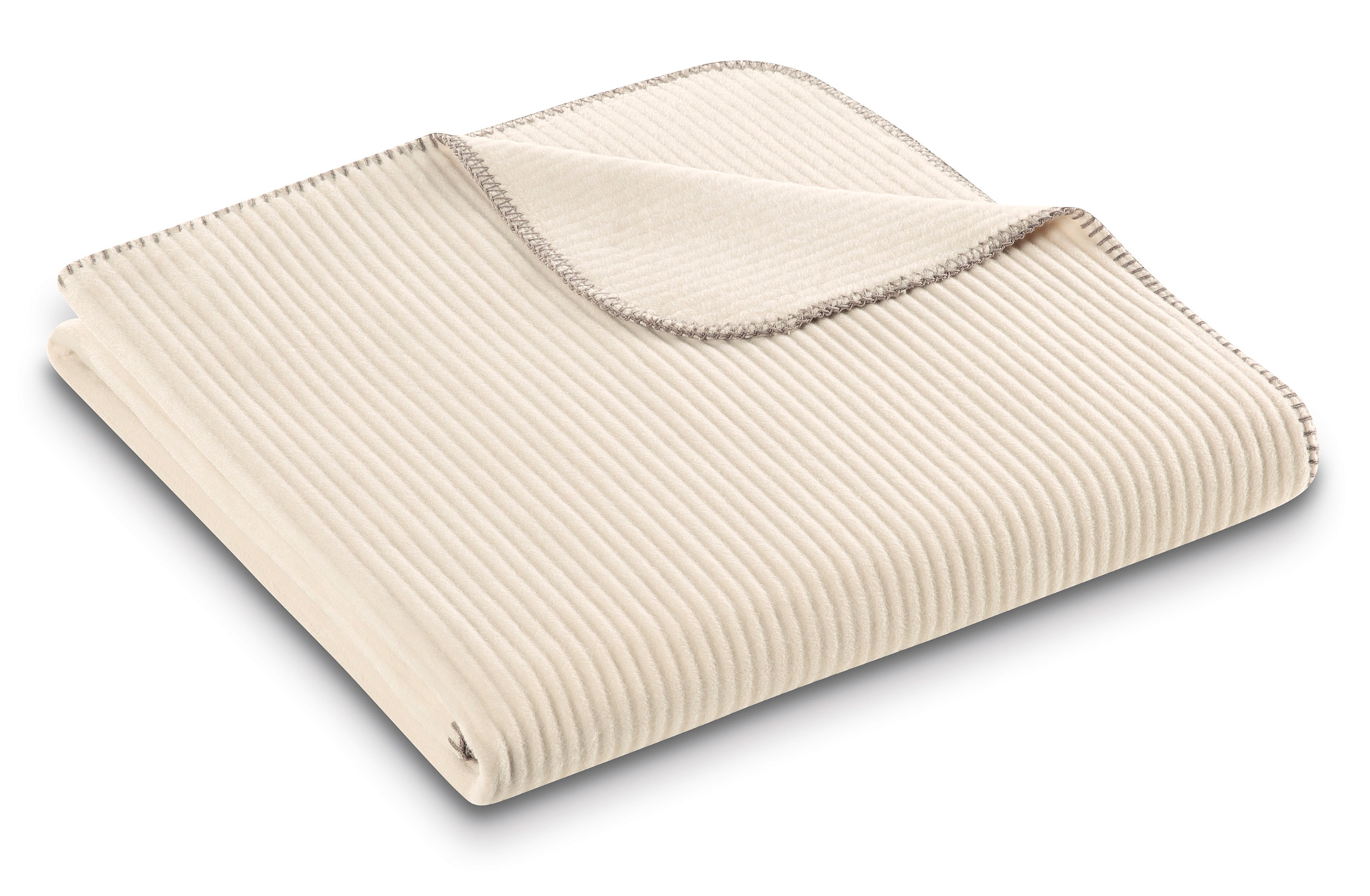Biederlack Wohndecke Feel Cord Light