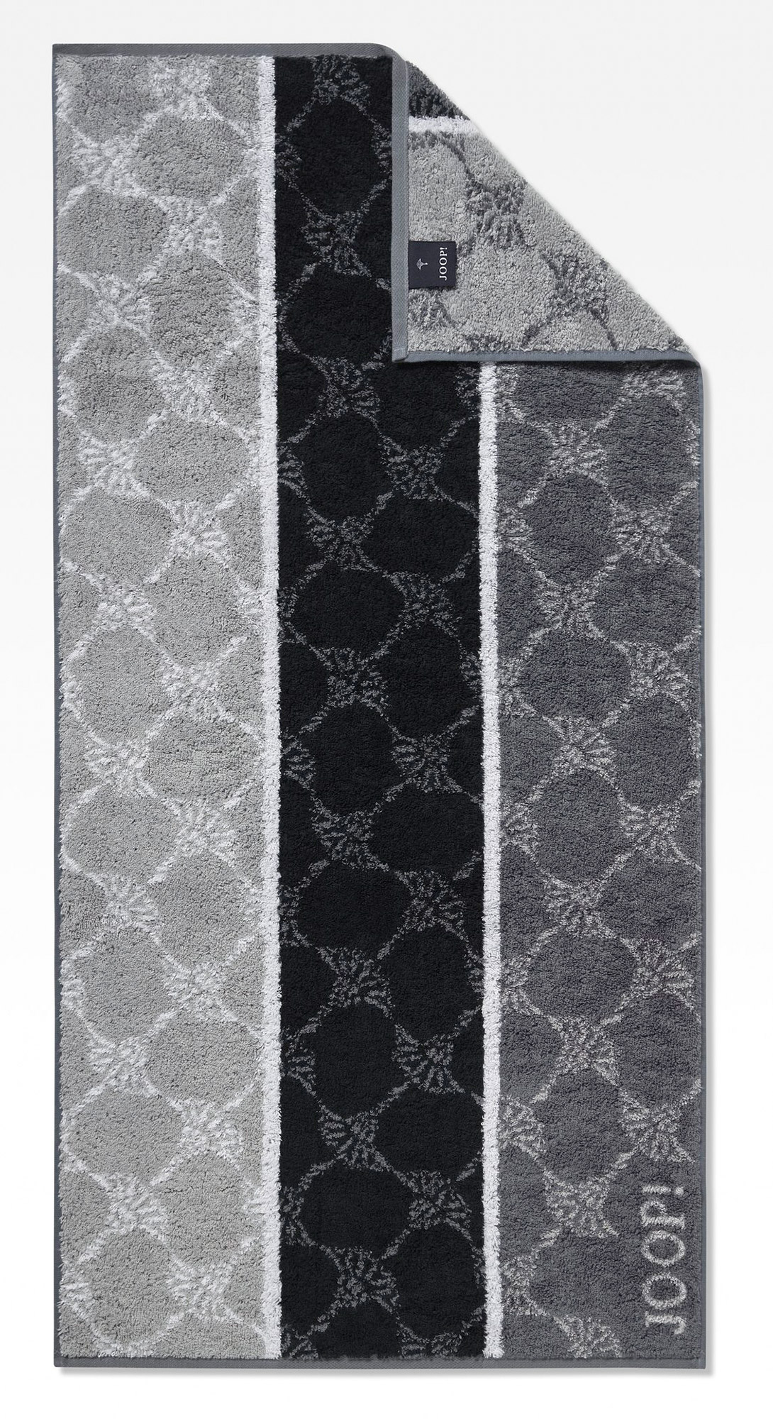 JOOP! Handtuch Signature Cornflower Stripes 1657 | 97 Schwar